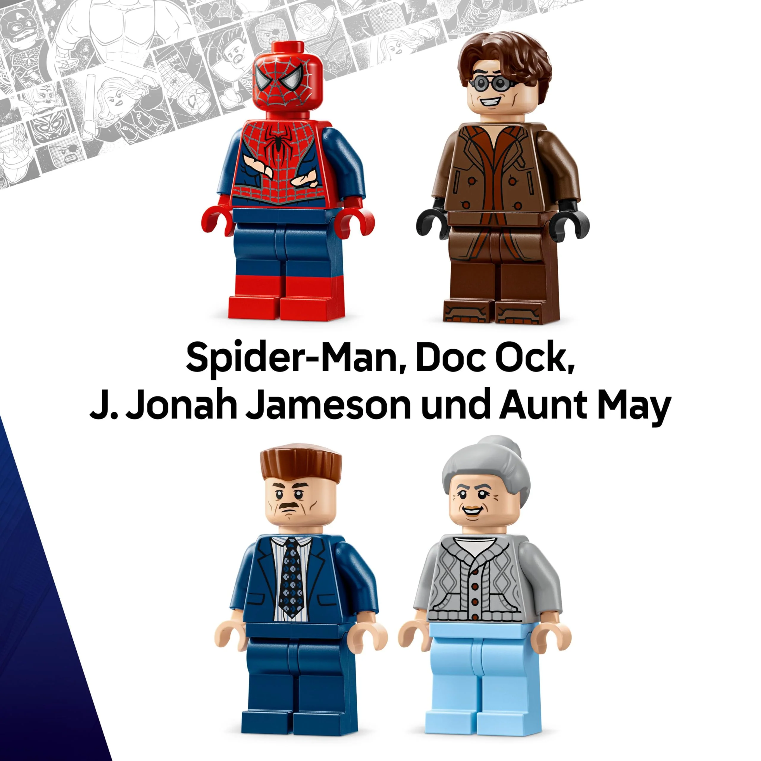 LEGO ǀ Marvel Spider-Man vs. Doc Ock: Showdown in der U-Bahn - Kreatives Spielzeug mit Superhelden Minifiguren - Spielzeug Zugmodell - Kinder Geschenk für Jungen und Mädchen ab 9 Jahren - 76321 - Image 5