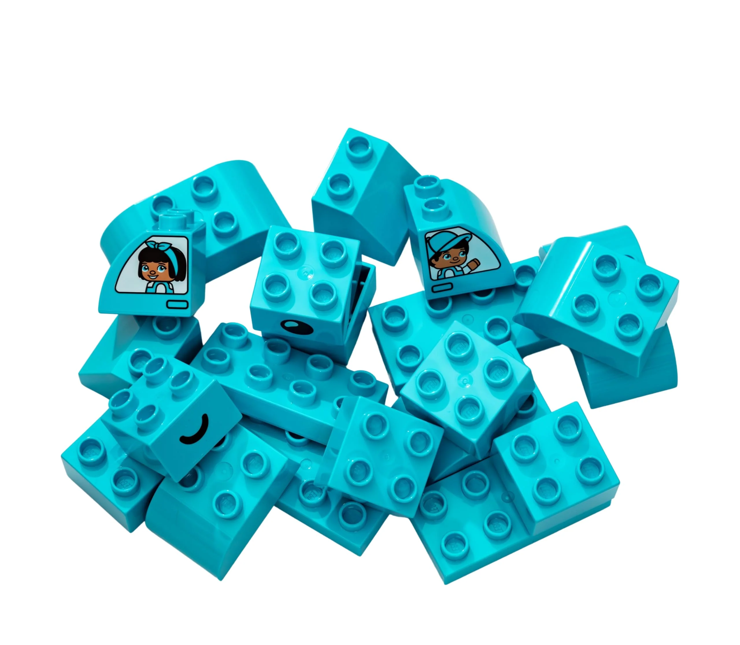 Lego® DUPLO® Steine bunt gemischt - 100 Stück - Basic Steine - Image 2