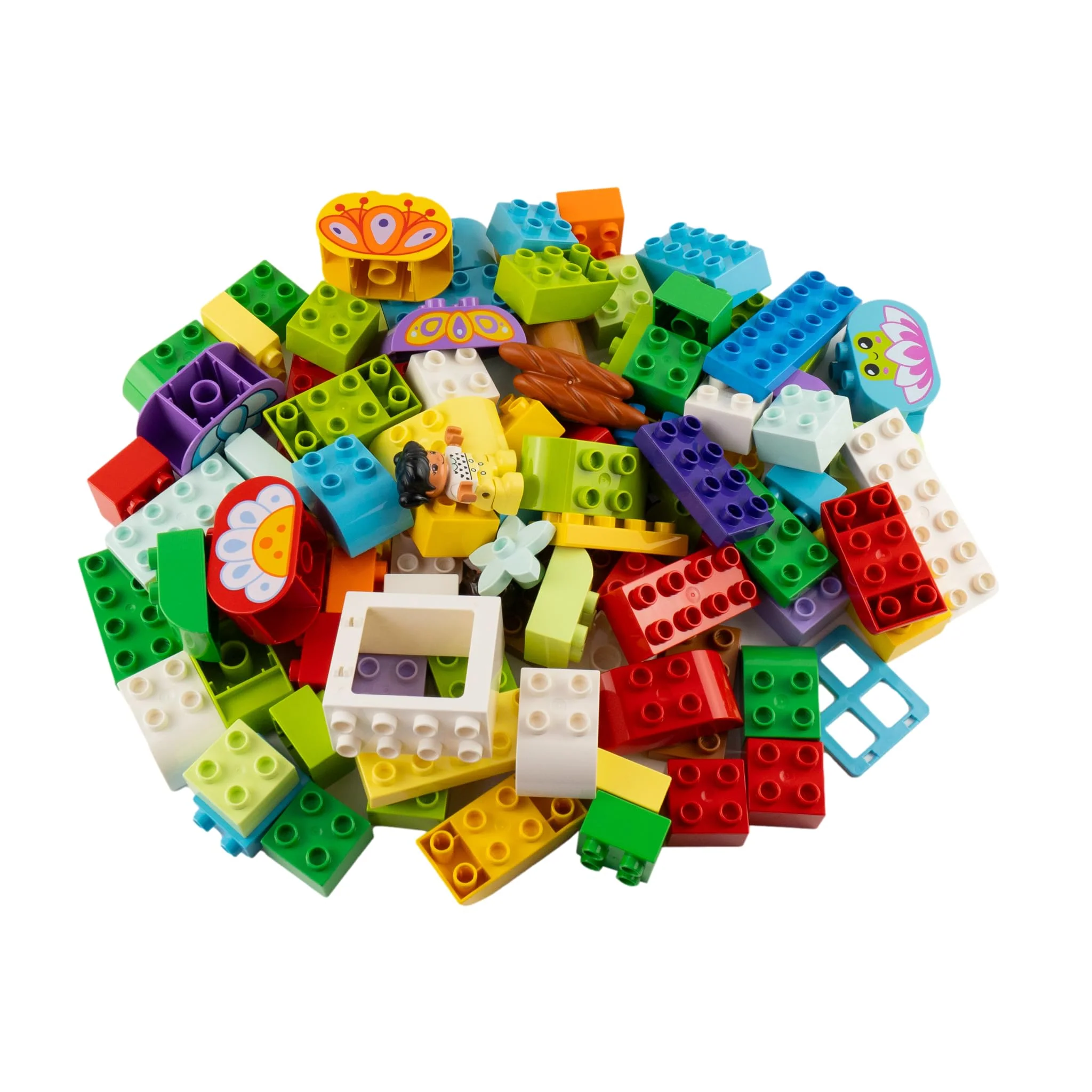 Lego® DUPLO® Steine bunt gemischt - 100 Stück - Basic Steine - Image 9
