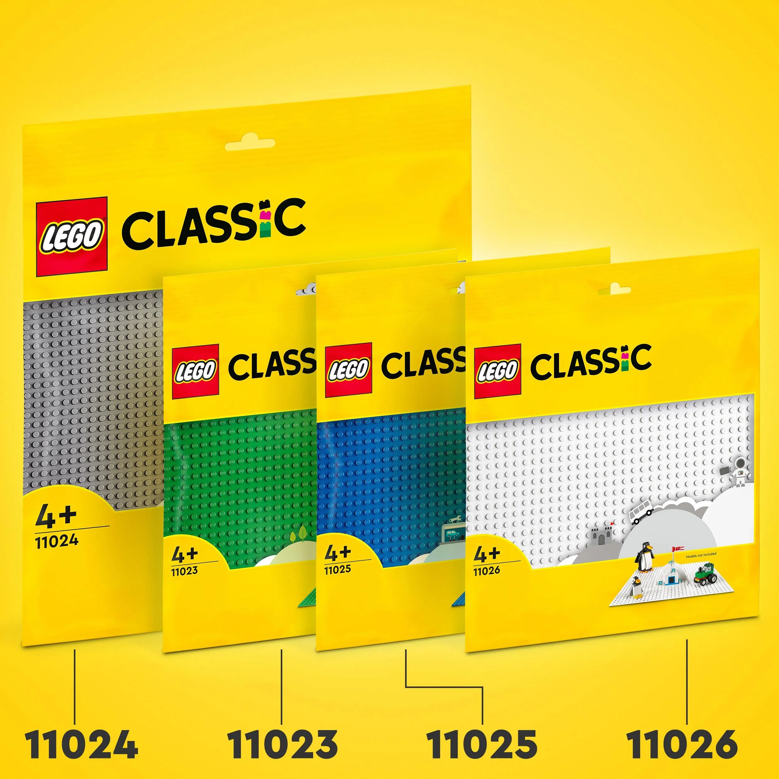 LEGO 11025 Classic Blaue Bauplatte, quadratische Grundplatte mit 32x32 Noppen als Basis für Konstruktionen und für weitere Sets, Konstruktionsspielzeug für Kinder - Image 5