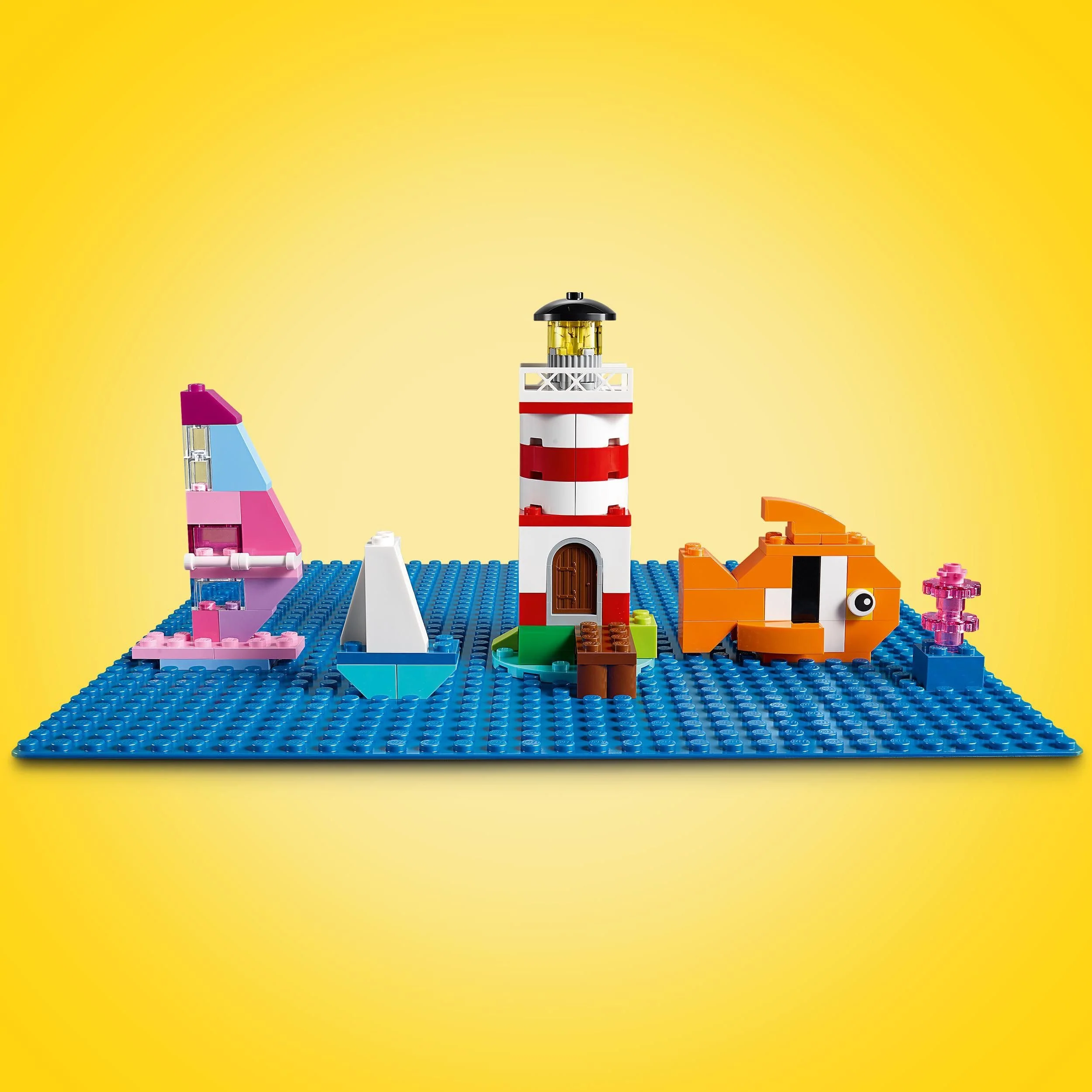 LEGO 11025 Classic Blaue Bauplatte, quadratische Grundplatte mit 32x32 Noppen als Basis für Konstruktionen und für weitere Sets, Konstruktionsspielzeug für Kinder - Image 6