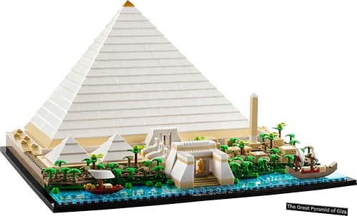 LEGO 21058 Architecture Cheops-Pyramide Bausatz zum Basteln als kreatives Hobby, Geschenkidee für Erwachsene, Männer, Frauen, Mutter, Vater, kreative Aktivität, Sammlung berühmter Sehenswürdigkeiten - Image 2