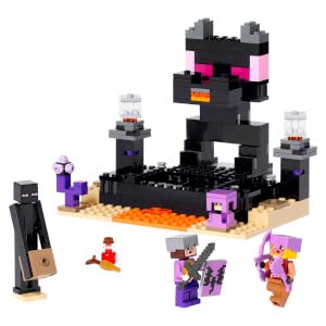 LEGO 21242 Minecraft Die End-Arena Set, 'Player-vs-Player Battle' Action-Spielzeug mit Lava, Enderdrache und Enderman-Figur, Geschenk für Kinder ab 8 Jahren - Image 8
