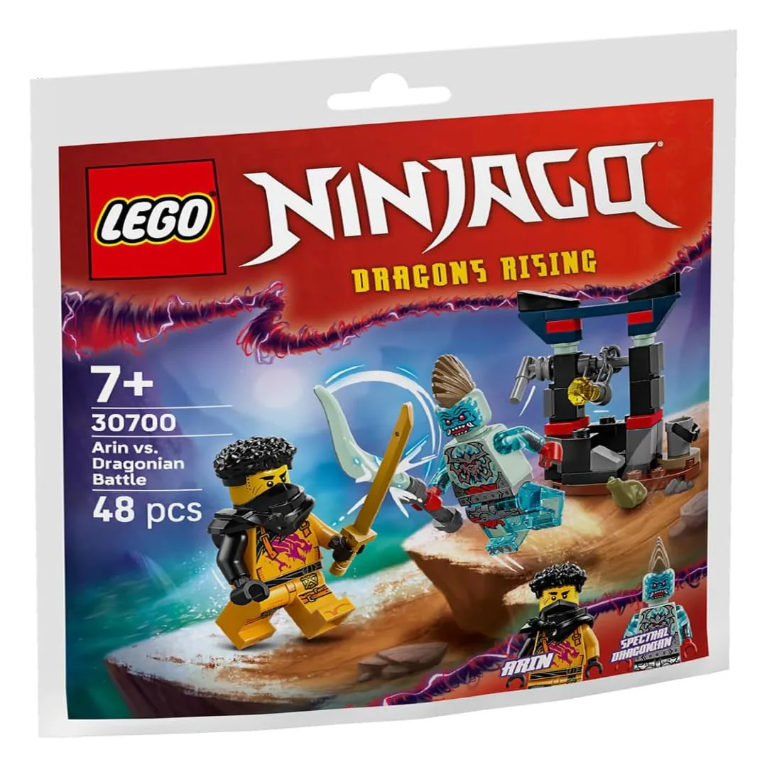 LEGO 30700 Arins Duell mit dem Drachenmenschen Polybag Paperbag - Image 3