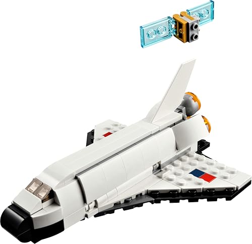 LEGO 31134 Creator 3in1 Spaceshuttle Spielzeug zum Astronauten zum Raumschiff, Konstruktionsspielzeug für Kinder, Jungen, Mädchen ab 6 Jahren, kreative Geschenkidee - Image 3