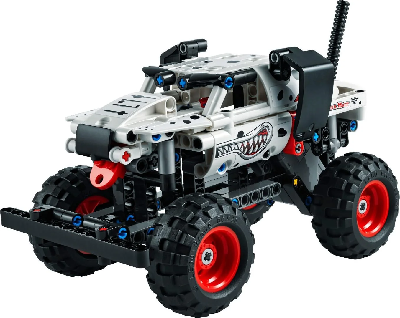 LEGO 42150 Technic Monster Jam Monster Mutt Dalmatian, Monster Truck-Spielzeug für Jungen und Mädchen, Rennspielzeug mit Rückziehmotor - Image 8