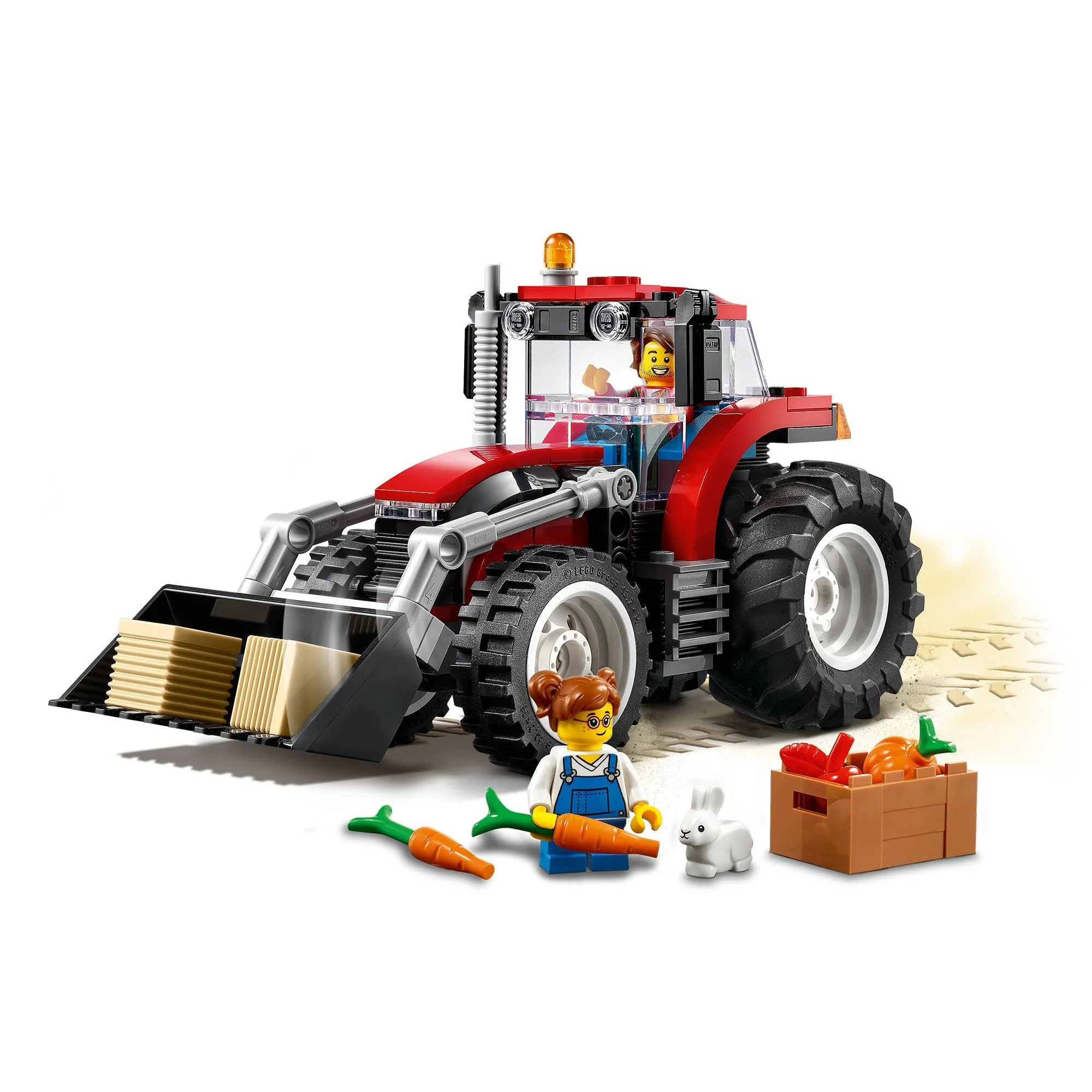 LEGO 60287 City Traktor Spielzeug, Bauernhof Set mit Minifiguren und Tierfiguren, toll als Geschenk für Jungen und Mädchen ab 5 Jahren - Image 8