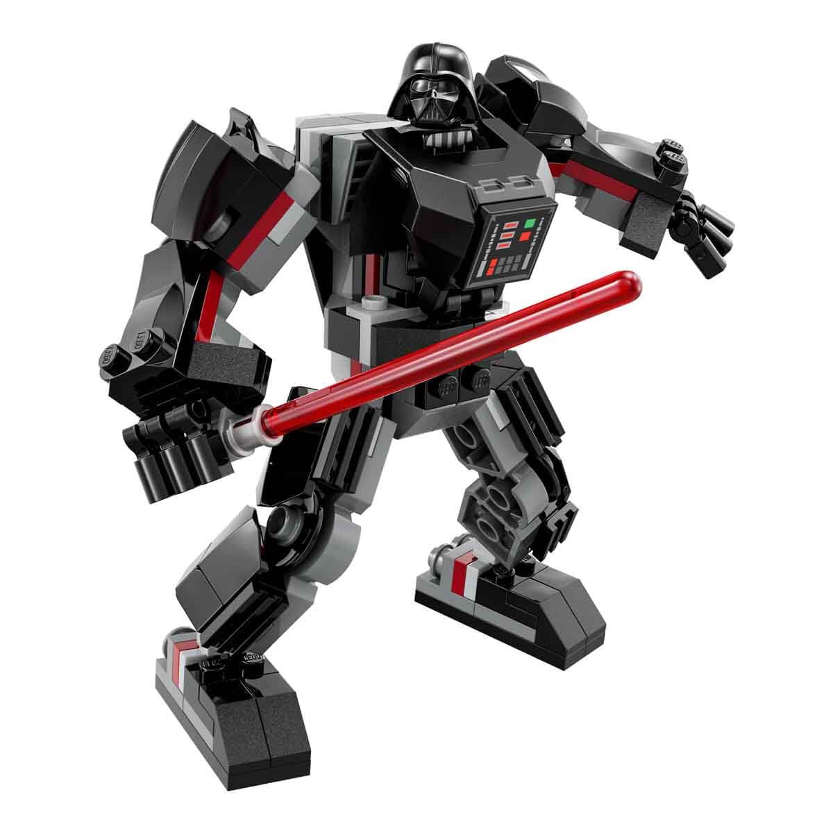 LEGO 75368 Star Wars Darth Vader Mech, baubares Actionfiguren-Modell mit Gelenkteilen, Minifiguren-Cockpit und großem roten Lichtschwert, Sammel-Spielzeug für Kinder, Jungen, Mädchen ab 6 Jahren - Image 7