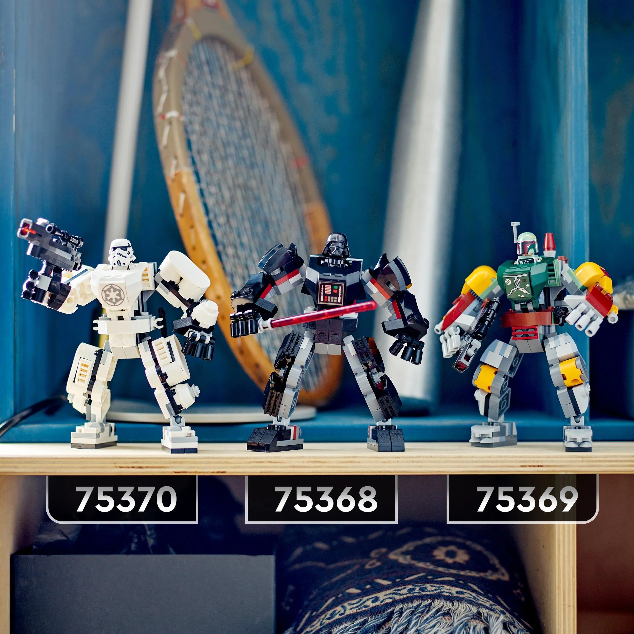 LEGO 75370 Star Wars Sturmtruppler Mech Set, Baubares Actionfigur-Modell mit Gelenkteilen, Minifiguren-Cockpit und großem Stud-Shooter, Sammelspielzeug für Kinder ab 6 Jahren - Image 6