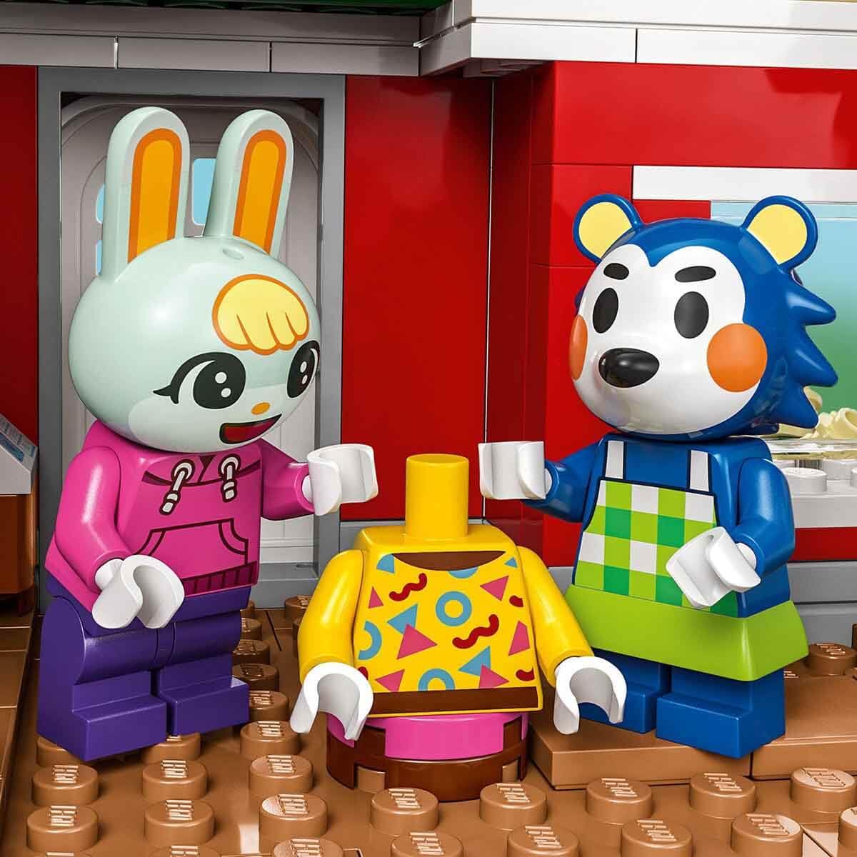 LEGO Animal Crossing Die Schneiderei der Schneiderschwestern, Bauset für kreative Rollenspiele, Geschenk für Mädchen, Jungen und Fans des Videospiels ab 6 Jahren, Abenteuer Spielset 77055 - Image 11