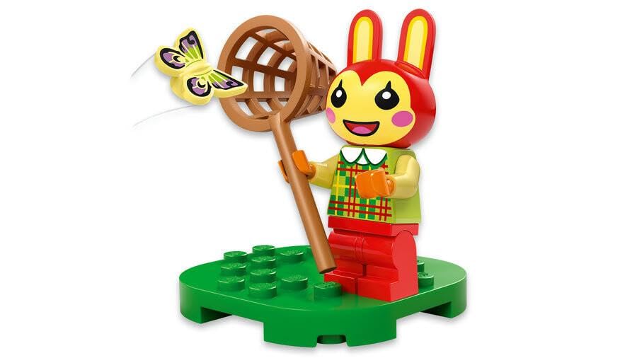 LEGO Animal Crossing Mimmis Outdoor-Spaß, kreatives Spielzeug für Kinder, Tiere-Set mit Hasen-Figur aus dem Videospiel, Geschenk für Mädchen und Jungen ab 6 Jahren 77047 - Image 9