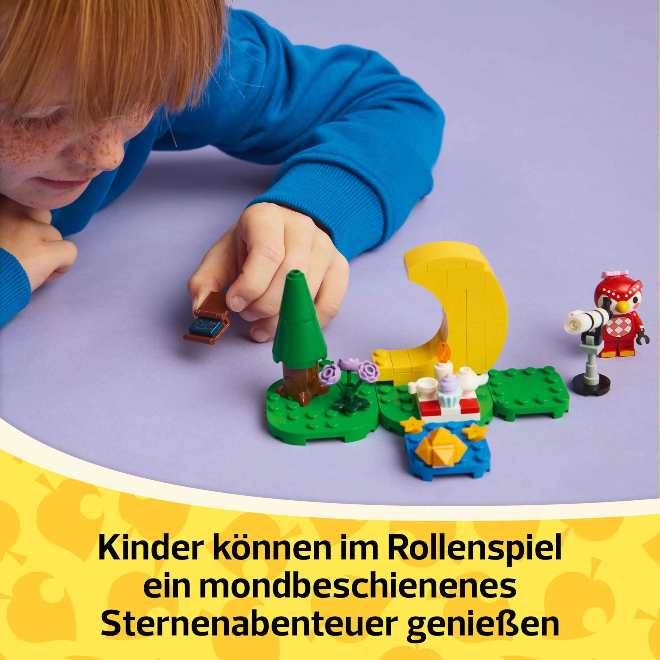 LEGO Animal Crossing Sternbeobachtung mit Eufemia, Bauset für Kinder, Videospiel Set für fantasievolle Rollenspiele, Spielzeug für Mädchen und Jungen ab 6 Jahren, Tierspielzeug mit Figuren 77053 - Image 6