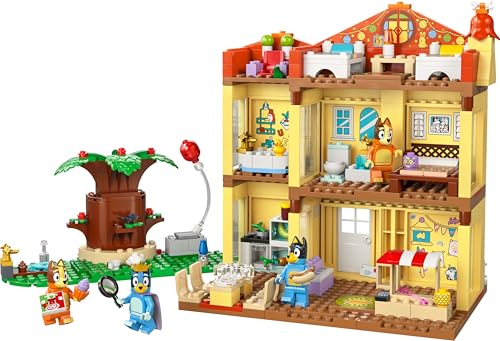 LEGO Bluey: Bluey's Family House Toy - Modular Playset with Multiple Rooms, a Garden, 4 Minifigures & Fun Accessories - Birthday Gift for 4+ Year Old Girls & Boys or TV Show Fans - 11203 - Image 10