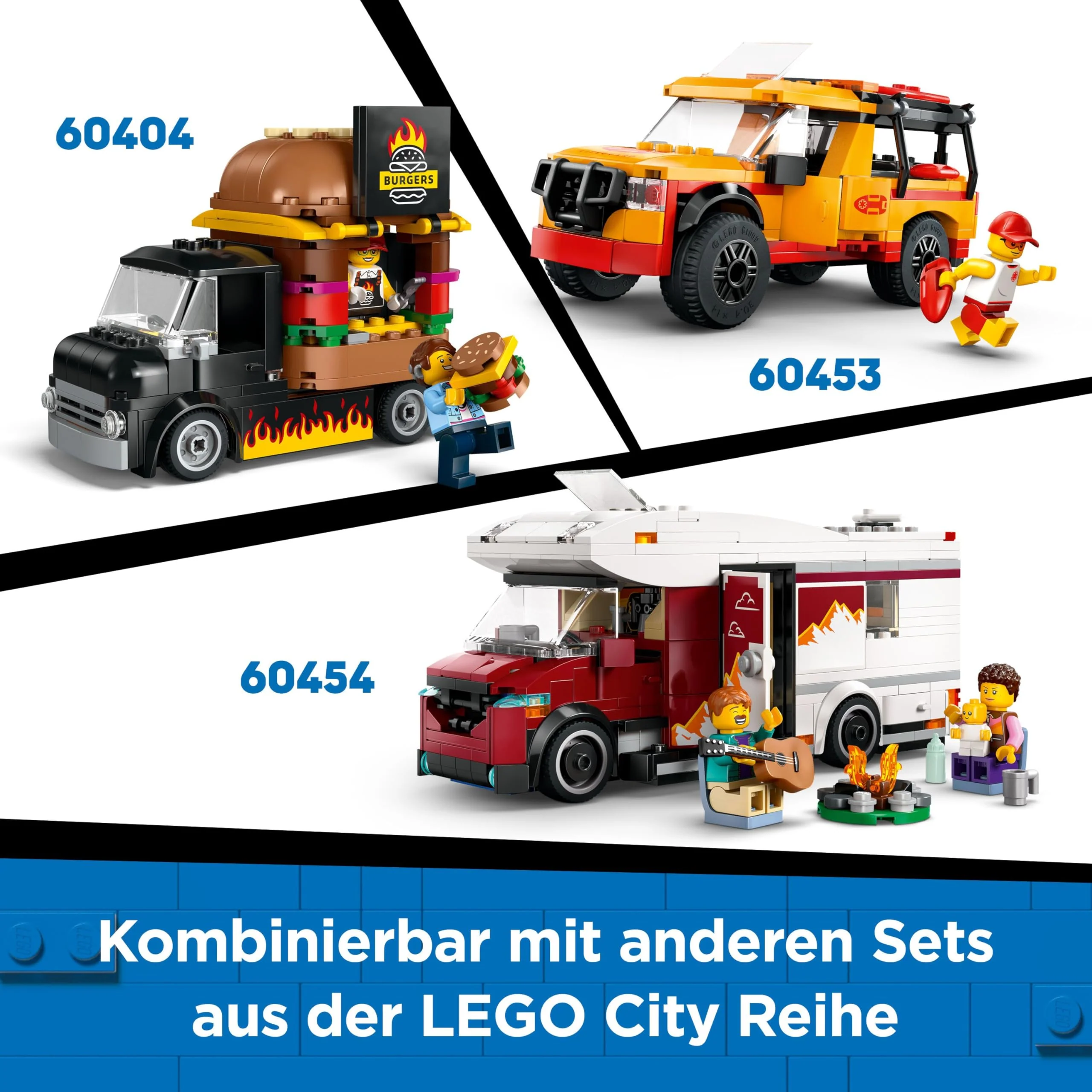 LEGO City Donut Truck - Spielzeug Foodtruck mit 2 Minifiguren Polizist - Bauspielzeug für Jungen und Mädchen ab 5 Jahren - Geschenkidee zum Geburtstag & für Feiertage 60452 - Image 7
