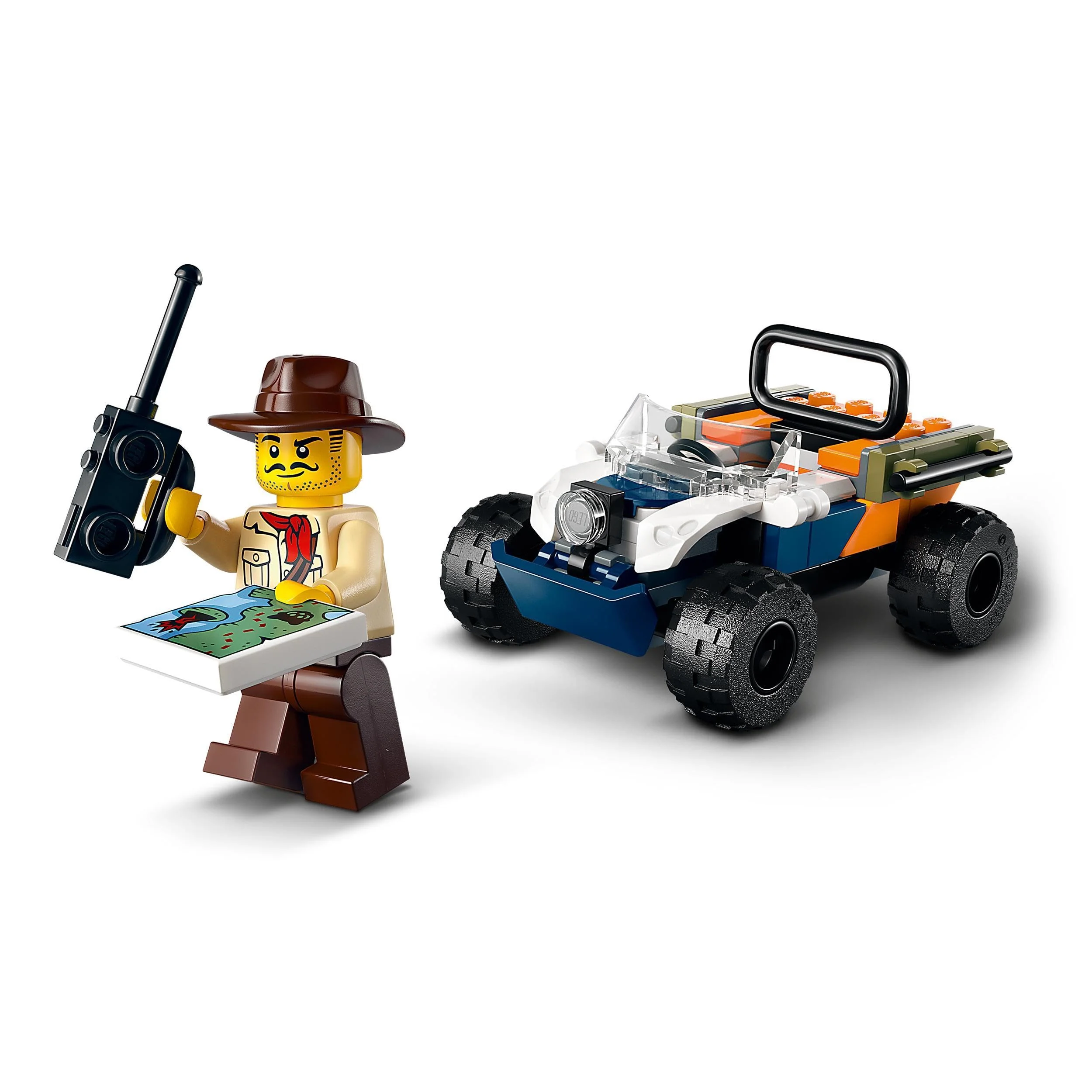 LEGO City Dschungelforscher-Quad, Dschungel-Spielzeug für Jungen und Mädchen ab 6 Jahren, Geschenkideen für Kinder, Quad mit Abenteurer-Minifigur und Tierfigur 60424 - Image 7