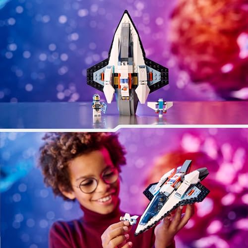 LEGO City Raumschiff, Weltraum-Spielzeug mit Space Shuttle für Kinder zum Bauen, Jungen und Mädchen ab 6 Jahren, Set mit Astronaut-Figur 60430 - Image 4