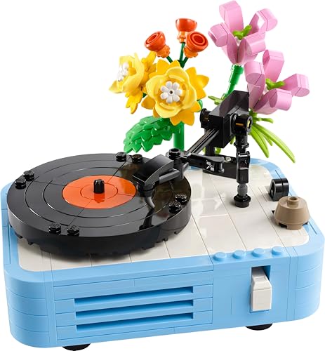 LEGO Creator 3in1 Plattenspieler mit Blumen - Spielzeug umbaubar in Radio oder Mikrofon - Musik Spielzeuge für Kinder - Kreative Geschenkidee für Mädchen und Jungen ab 8 Jahren 31172 - Image 10