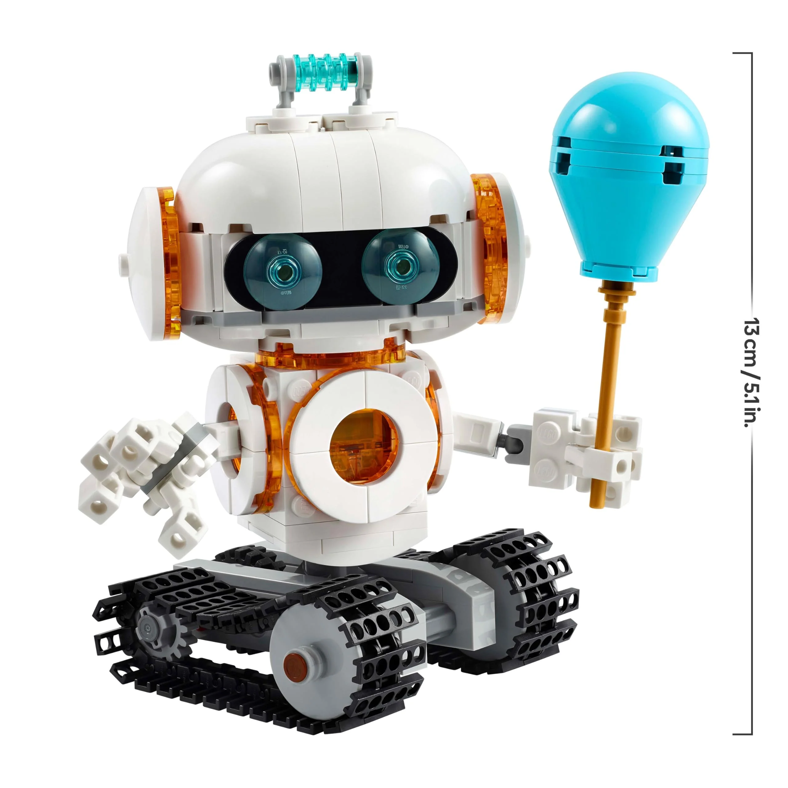 LEGO Creator 3in1 Weltraum-Roboter - Spielzeug umbaubar in Hund Figur oder Modell Rakete - Bauset für Kinder - Raumfahrt Geschenkidee für Jungen und Mädchen ab 8 Jahren 31164 - Image 6