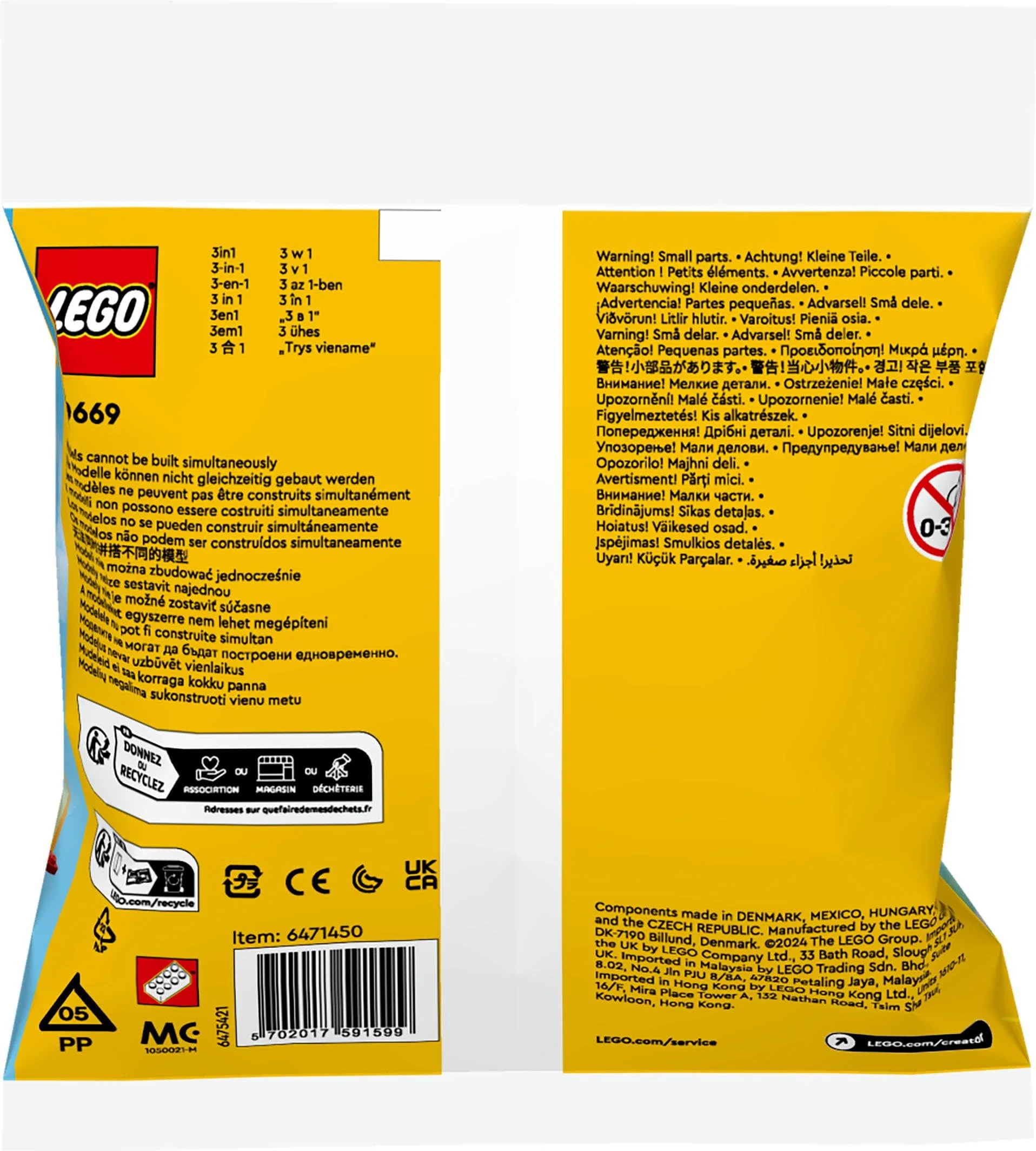 LEGO Creator Legendärer roter Flieger Polybag 30669 - Image 7