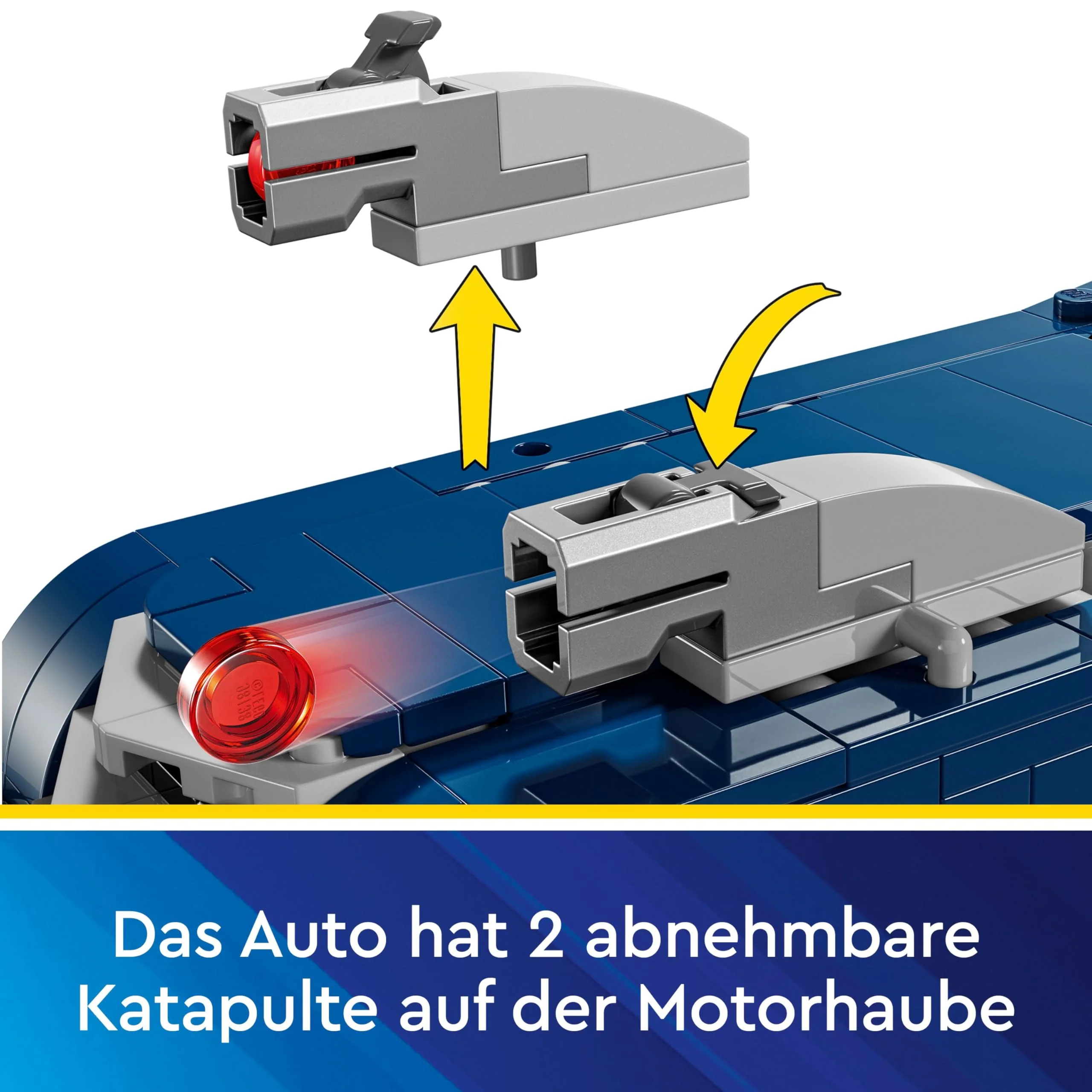 LEGO DC Batman: Batman im Batmobil vs. Harley Quinn und Mr. Freeze, Spielzeug-Auto aus der Zeichentrickserie für Kinder, Geschenk für Jungen und Mädchen ab 8 Jahren 76274 - Image 9