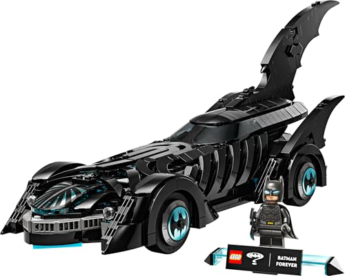 LEGO DC Batman Forever Batmobil – Superhelden Fahrzeug mit Minifigur – mit aufklappbarem Cockpit und detailgetreuem Innenraum – Geschenk für Jungen ab 12 Jahren, Teenager und Erwachsene Fans – 76304 - Image 3