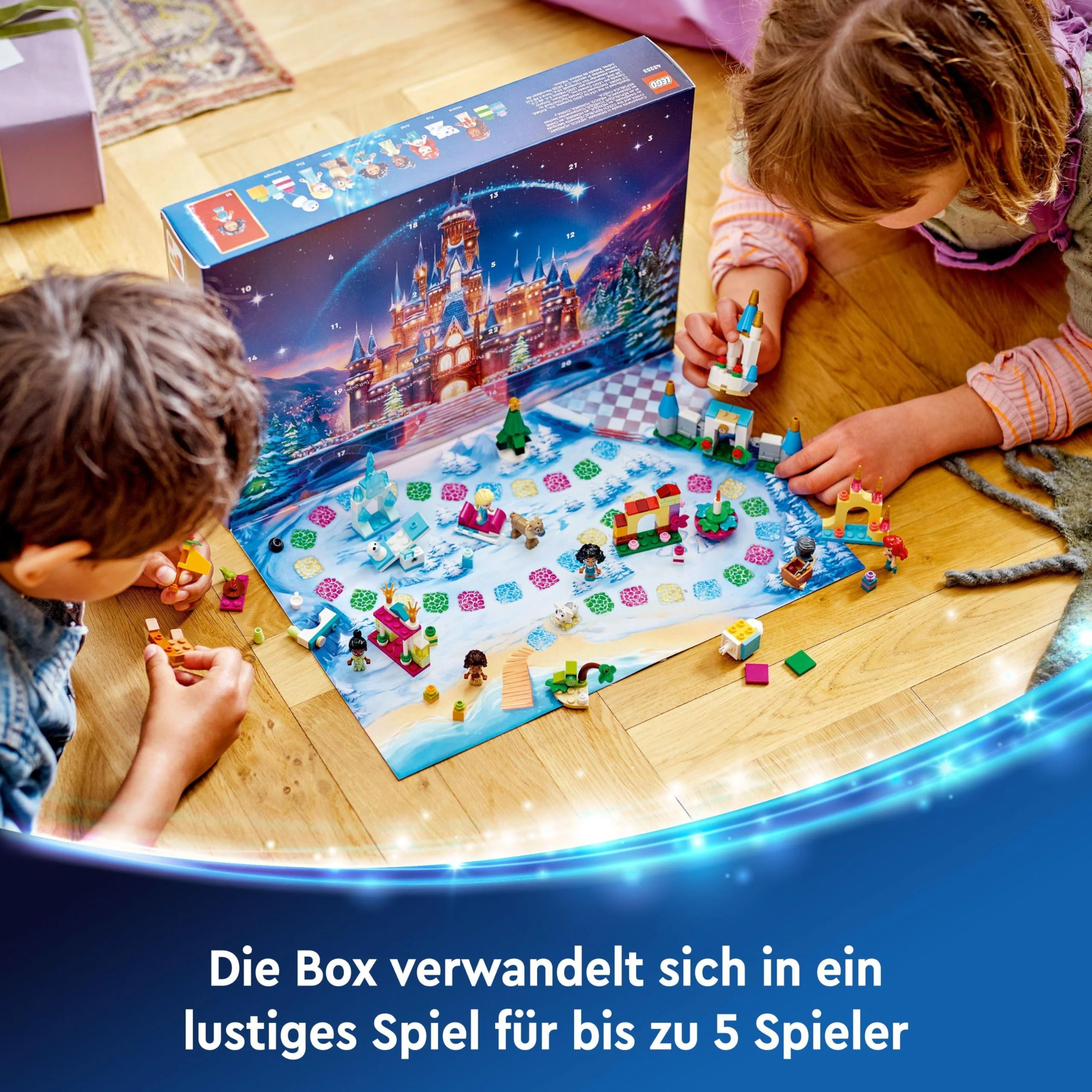 LEGO │ Disney Princess Adventskalender 2024, Bauspielzeug mit 5 Mikro-Spielfiguren, Adventsbauset für Kinder, fantasievolle Geschenkidee für Mädchen & Jungen ab 5 Jahren, Geschenk zu Weihnachten 43253 - Image 7