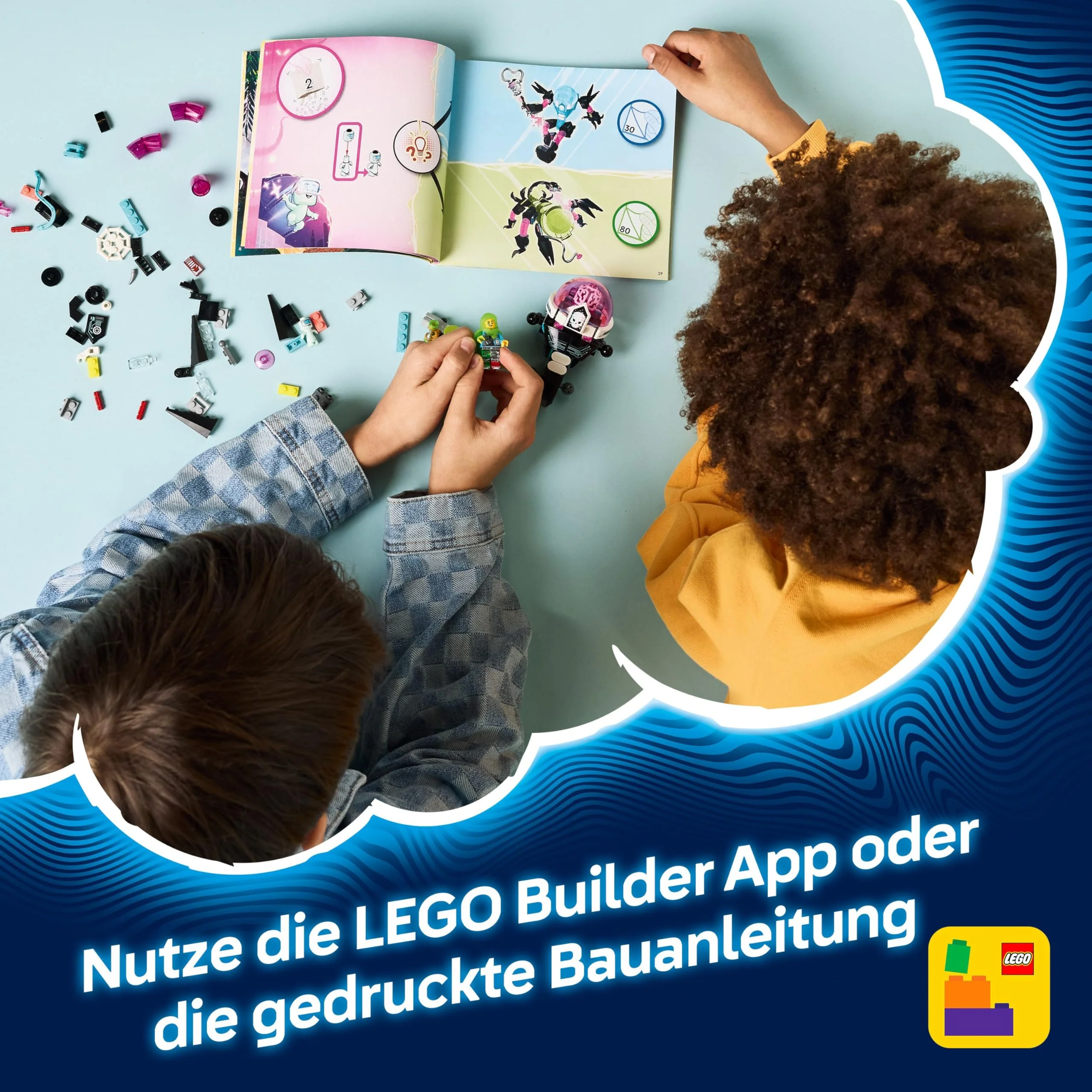 LEGO DREAMZzz 2-in-1 Mateo vs. Cyberhirn-Mech - Roboter Spielzeug für Jungen & Mädchen ab 8 Jahren - Umbaubar in Skorpion - Inkl. Einer Minifigur und einem Träumling - kreative Geschenkidee - 71495 - Image 4
