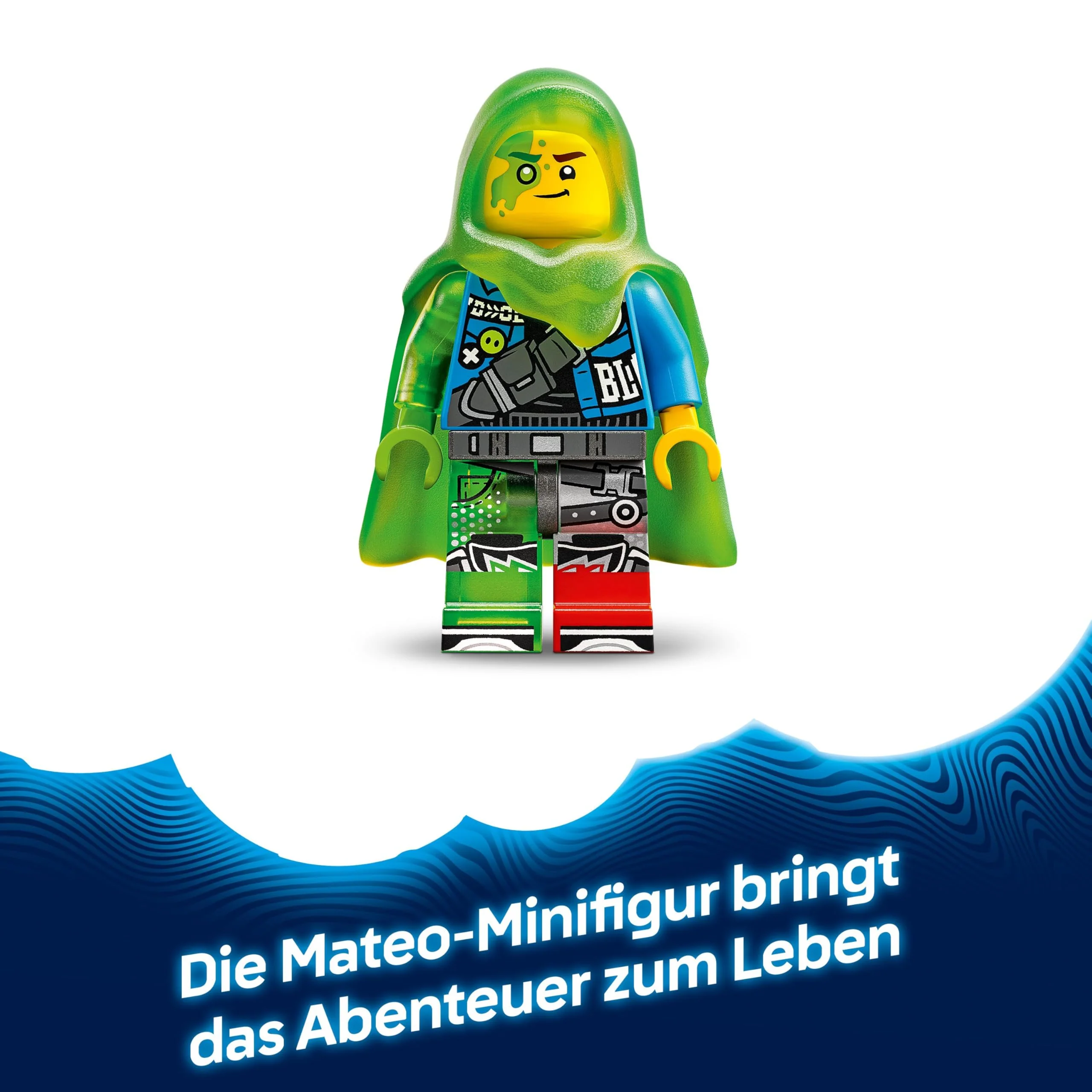 LEGO DREAMZzz 2-in-1 Mateo vs. Cyberhirn-Mech - Roboter Spielzeug für Jungen & Mädchen ab 8 Jahren - Umbaubar in Skorpion - Inkl. Einer Minifigur und einem Träumling - kreative Geschenkidee - 71495 - Image 5