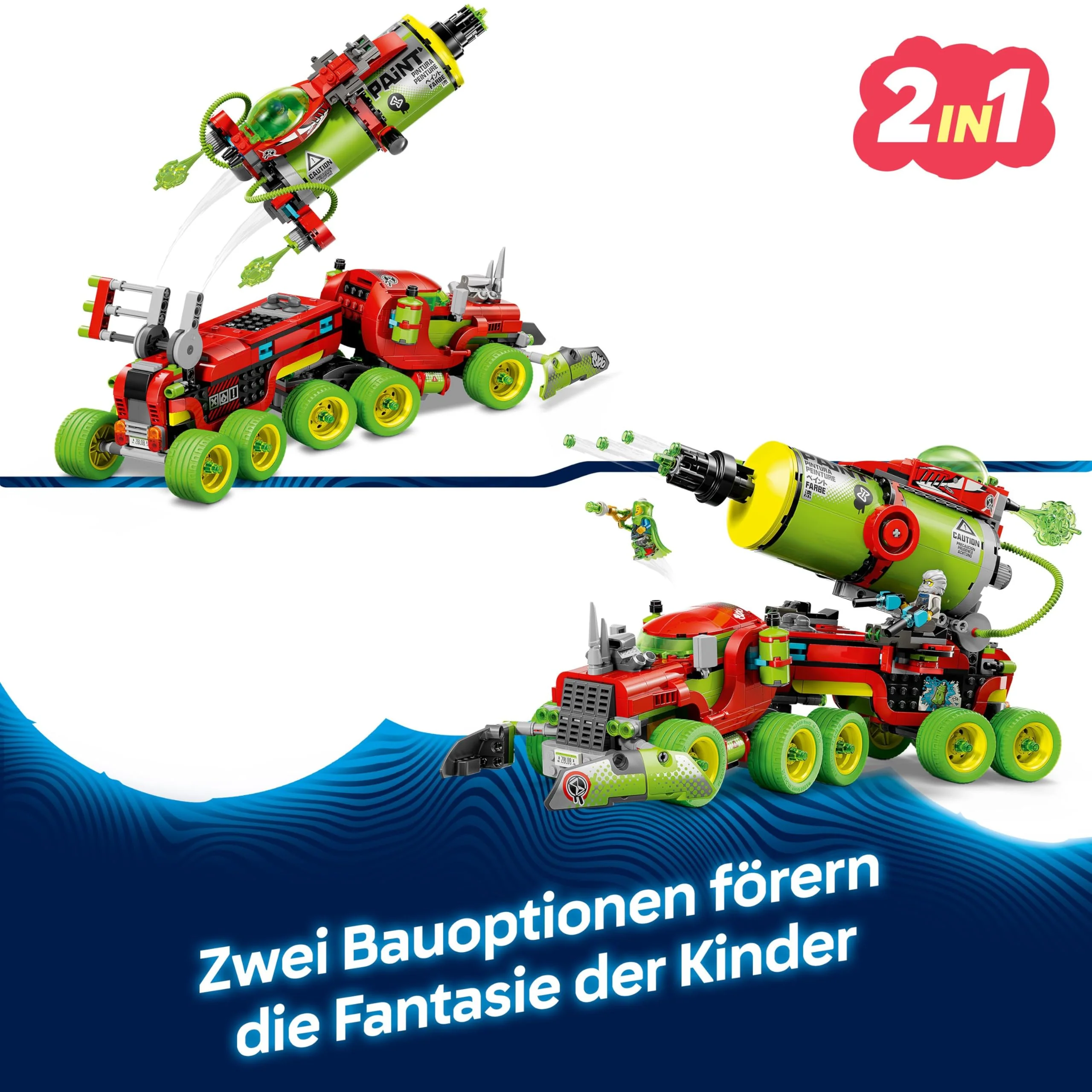 LEGO DREAMZzz 2-in-1 Mateos Sprühdosen-Truck - Spielzeug mit 2 Bauvarianten, mit 5 Minifiguren inkl. Copper und Mr. Oz - Kreatives Geschenk zum Geburtstag für Jungen & Mädchen ab 9 Jahren - 71499 - Image 7
