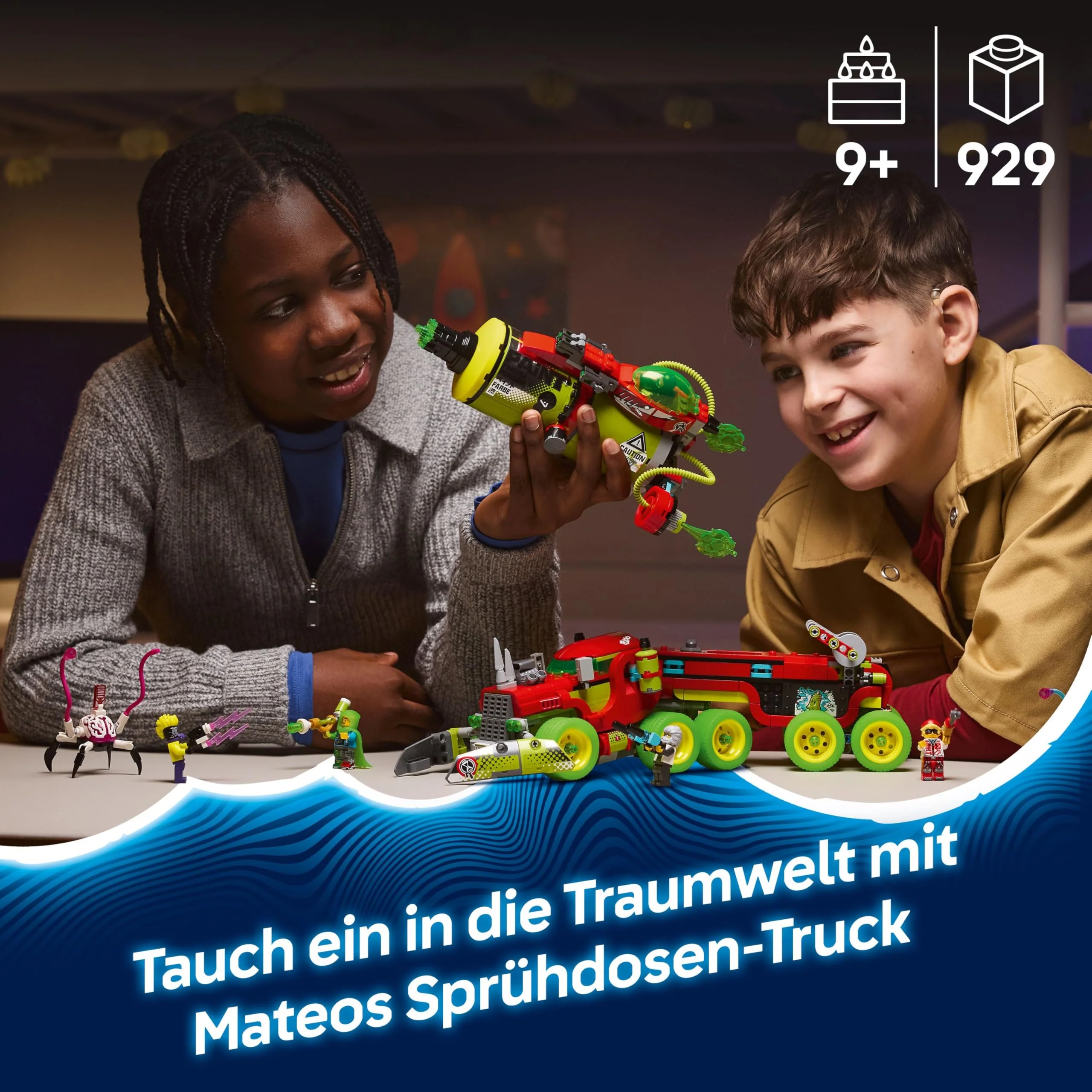 LEGO DREAMZzz 2-in-1 Mateos Sprühdosen-Truck - Spielzeug mit 2 Bauvarianten, mit 5 Minifiguren inkl. Copper und Mr. Oz - Kreatives Geschenk zum Geburtstag für Jungen & Mädchen ab 9 Jahren - 71499 - Image 8