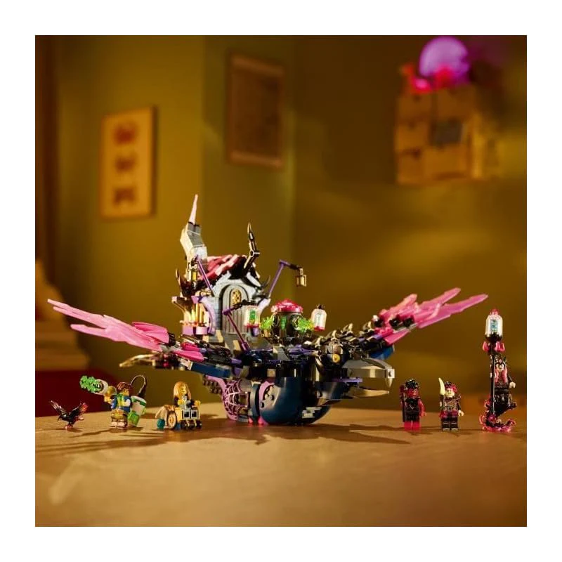 LEGO DREAMZzz 3-in-1 Der Mitternachtsrabe der Nimmerhexe, Spielset für Jungen und Mädchen ab 9 Jahren, mit Tierfigur, Fantasy-Hütte zum Umbauen in EIN Haus, eine Spinne oder einen Vogel 71478 - Image 13