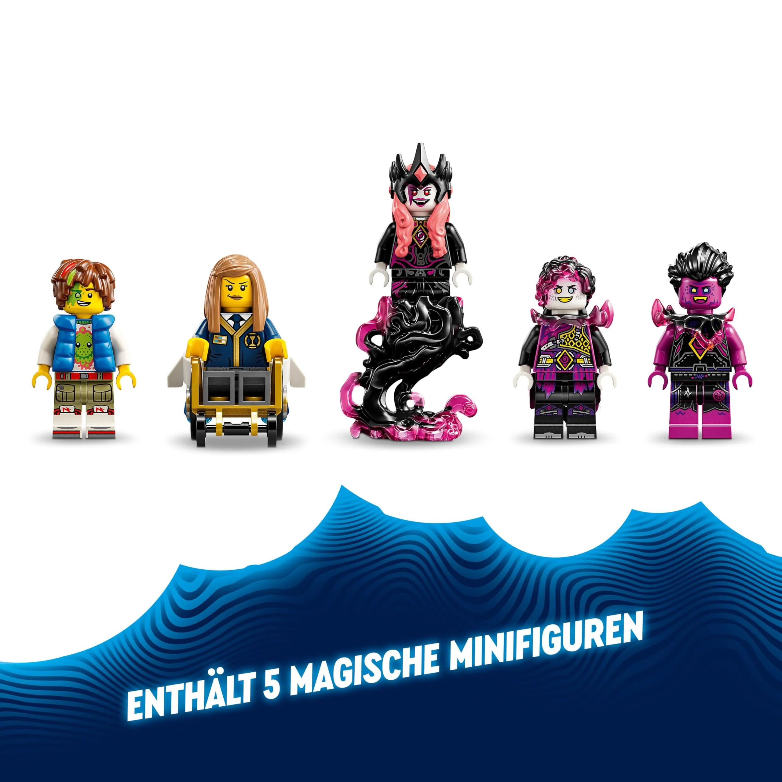 LEGO DREAMZzz 3-in-1 Der Mitternachtsrabe der Nimmerhexe, Spielset für Jungen und Mädchen ab 9 Jahren, mit Tierfigur, Fantasy-Hütte zum Umbauen in EIN Haus, eine Spinne oder einen Vogel 71478 - Image 8