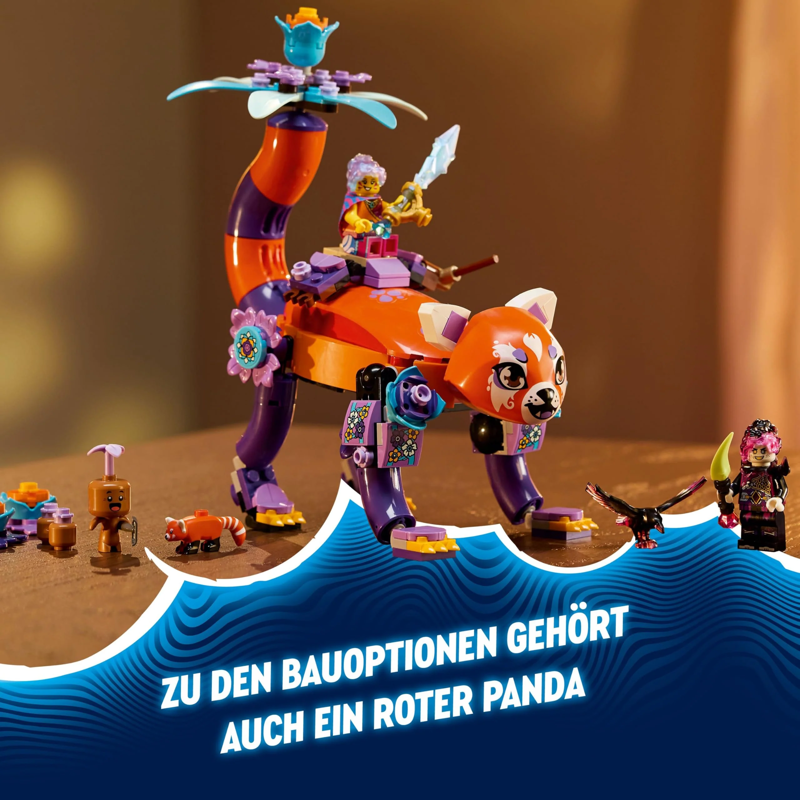 LEGO DREAMZzz 3-in-1 Izzies Traumtiere, magisches Ei mit den Minifiguren Izzy und Dizzy und Tierfiguren, Fantasy-Spielset, Geschenk für Mädchen und Jungen ab 8 Jahren 71481 - Image 9