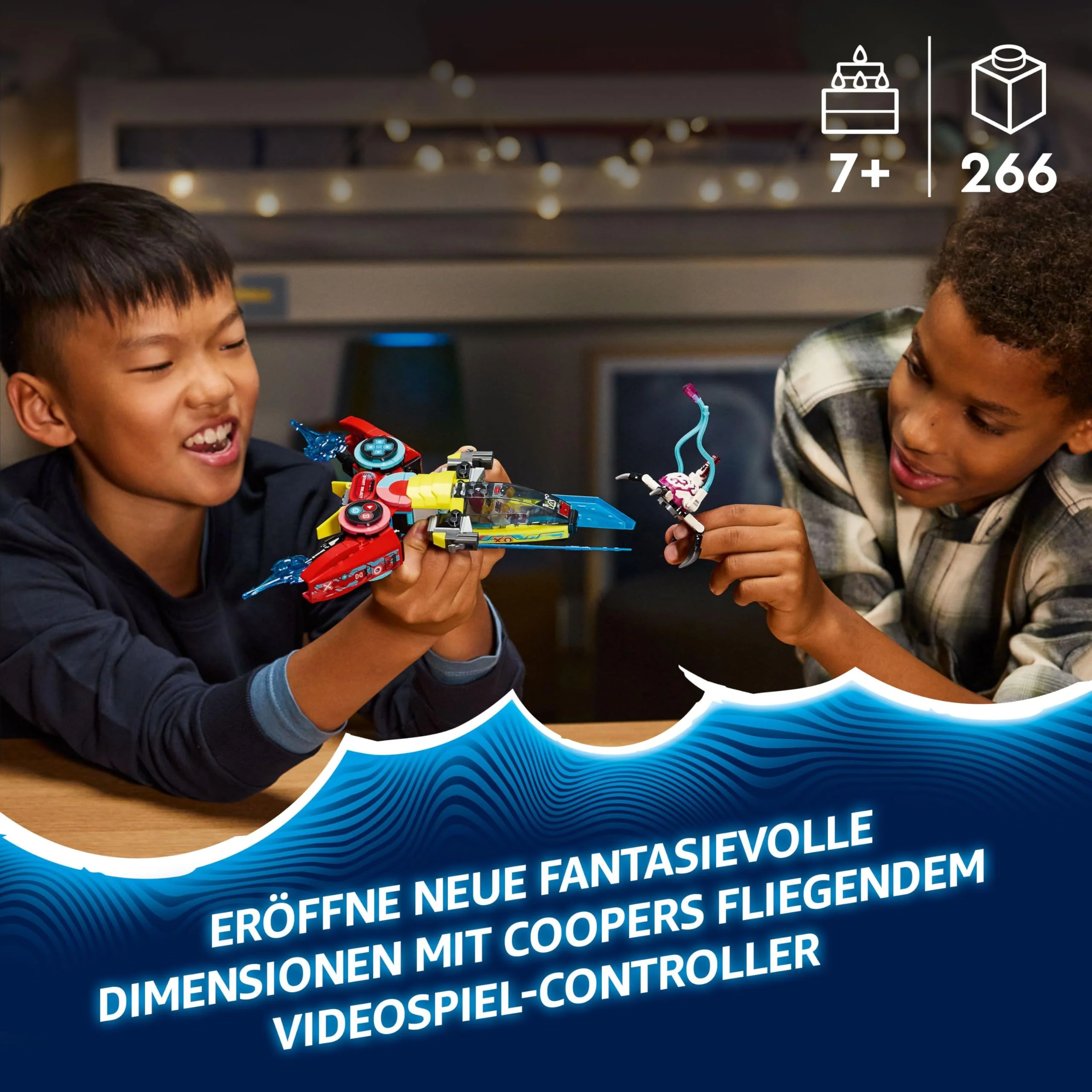 LEGO DREAMZzz Coopers Fliegender Videospiel-Controller, Fantasy-Spielzeug, 2-in-1 Set zum Videospiel mit Minifigur und Spinne, Geschenk für Mädchen und Jungen ab 7 Jahren 71489 - Image 11