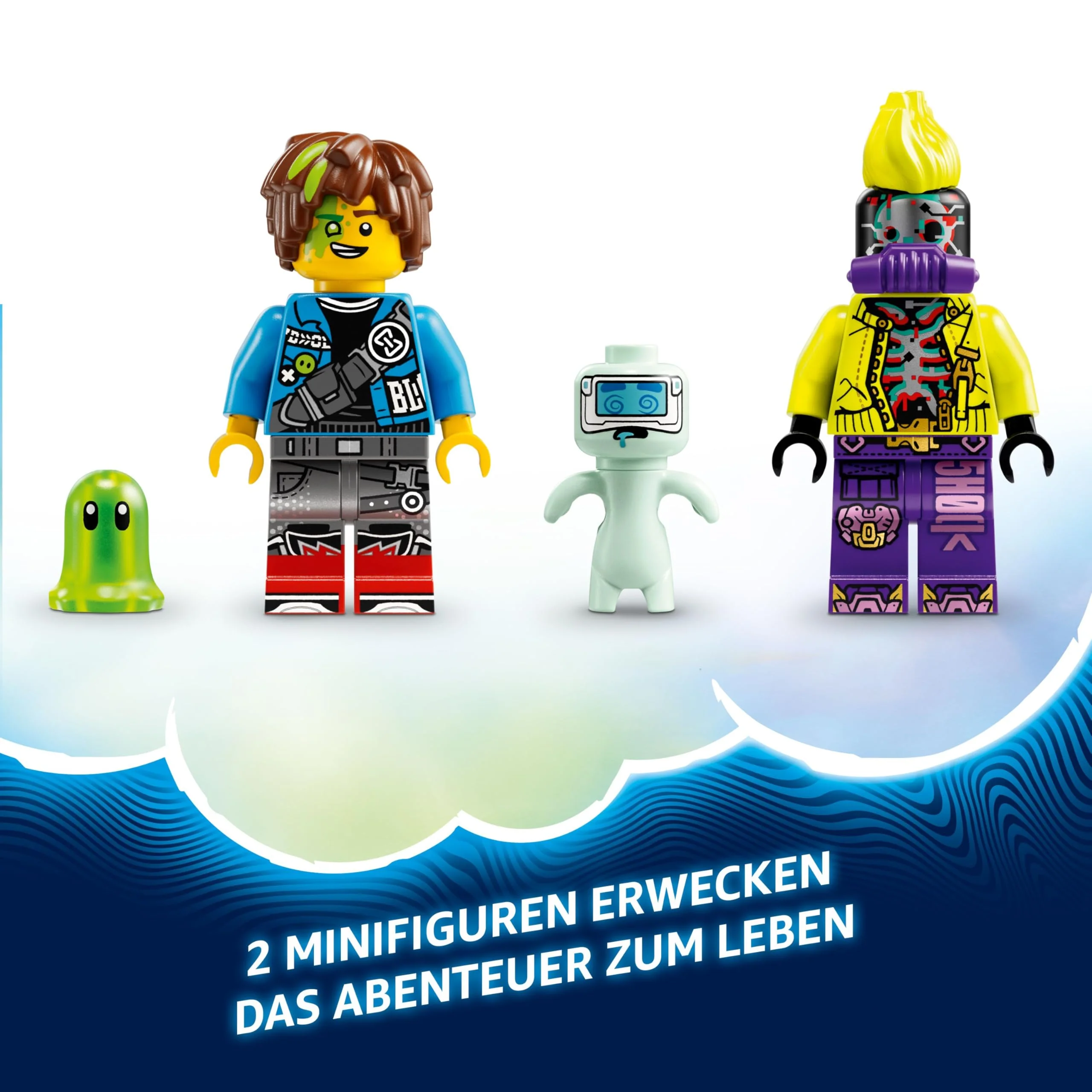 LEGO DREAMZzz Mateo mit dem Z-Blob Action-Rennwagen, 2-in-1 Fantasy-Spielset mit Fahrzeugen, Minifiguren und Traumwesen für Kinder ab 8 Jahren, Geschenk für Jungen und Mädchen 71491 - Image 10