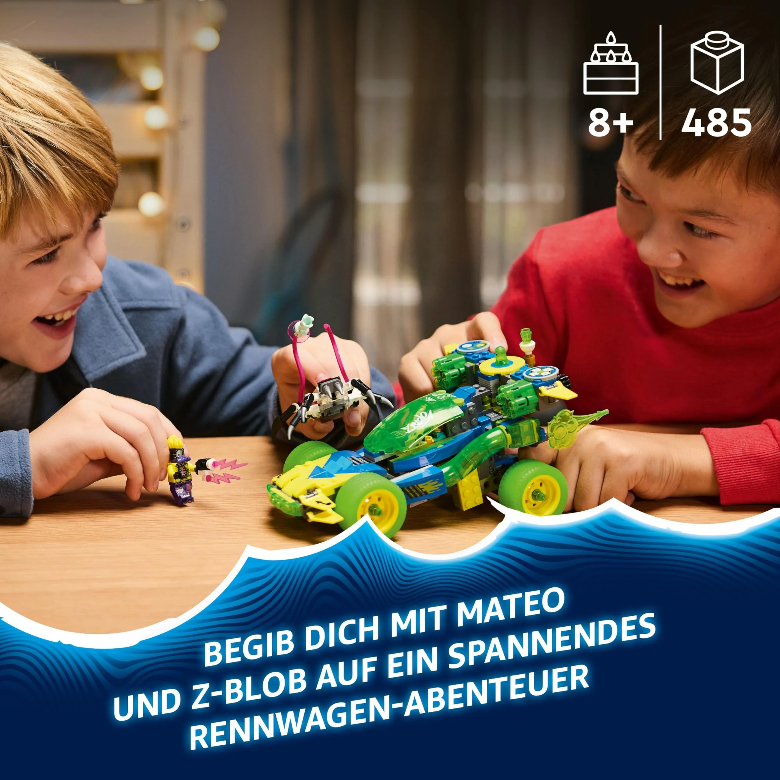 LEGO DREAMZzz Mateo mit dem Z-Blob Action-Rennwagen, 2-in-1 Fantasy-Spielset mit Fahrzeugen, Minifiguren und Traumwesen für Kinder ab 8 Jahren, Geschenk für Jungen und Mädchen 71491 - Image 13