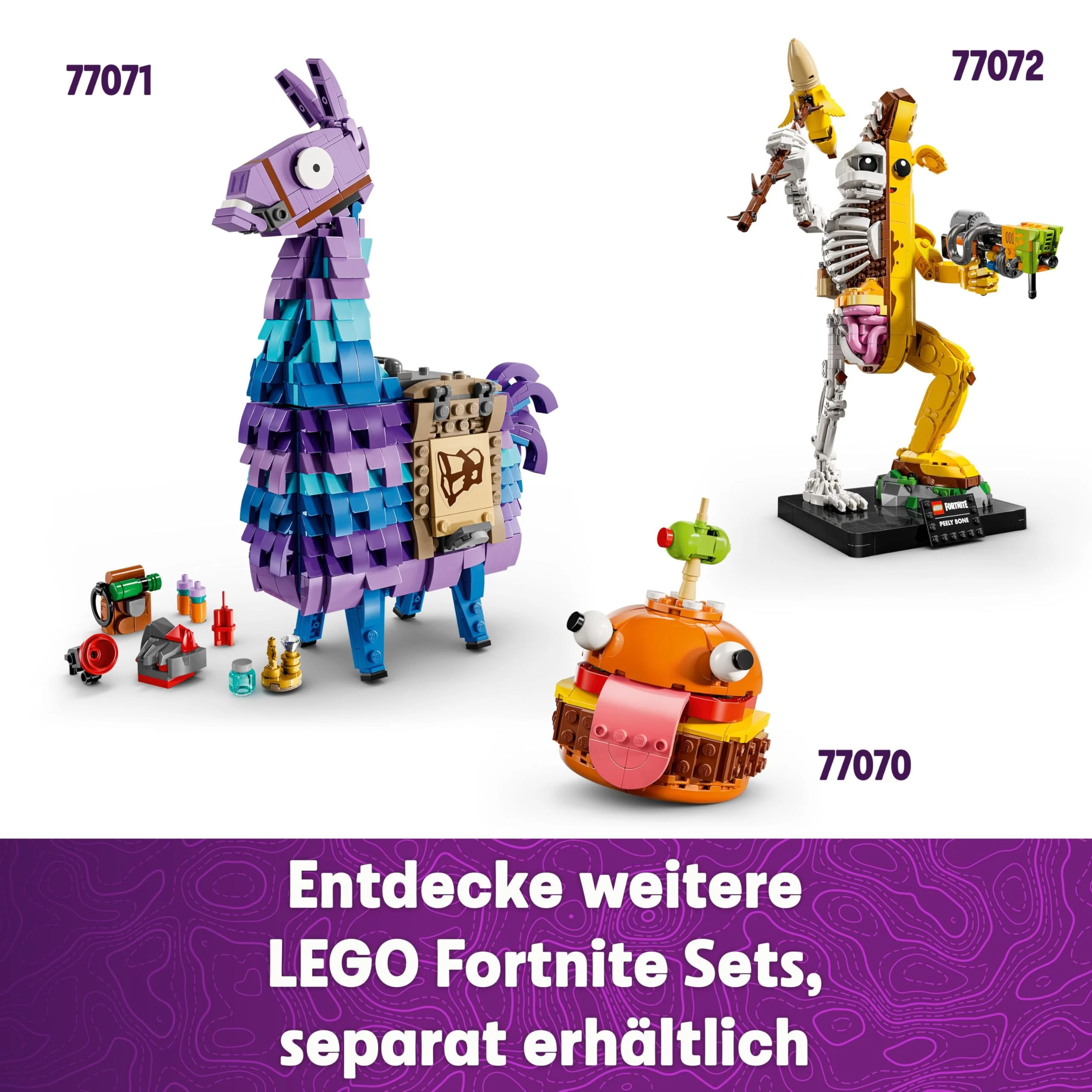 LEGO Fortnite Schlachtenbus – Spielzeug Fahrzeug aus dem Videospiel mit 9 Minifiguren und Zubehör – Geschenk für Gamer, Jungen und Mädchen und Fans ab 10 Jahren – Weihnachtsüberraschung - 77073 - Image 8