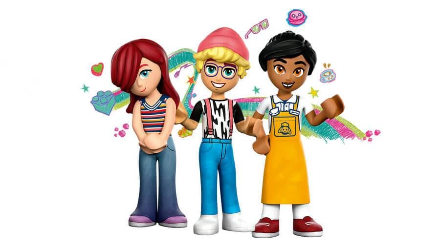 LEGO Friends Heartlake City Café, Kinderspielzeug, Spielzeug-Bäckerei, Geschenkidee für Mädchen und Jungen ab 6 Jahren, Set mit 3 Spielfiguren und Hundefigur 42618 - Image 11