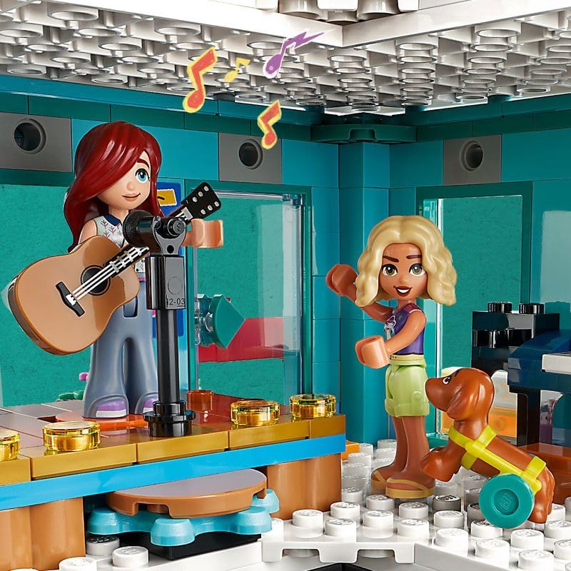 Lego Friends Heartlake City Gemeinschaftszentrum - Kreatives Spielzeug - 5-stöckiges Gebäude mit 6 Minifiguren, Einer Hundefigur und Zubehör - Geschenk für Mädchen und Jungen ab 9 Jahren - 41748 - Image 11