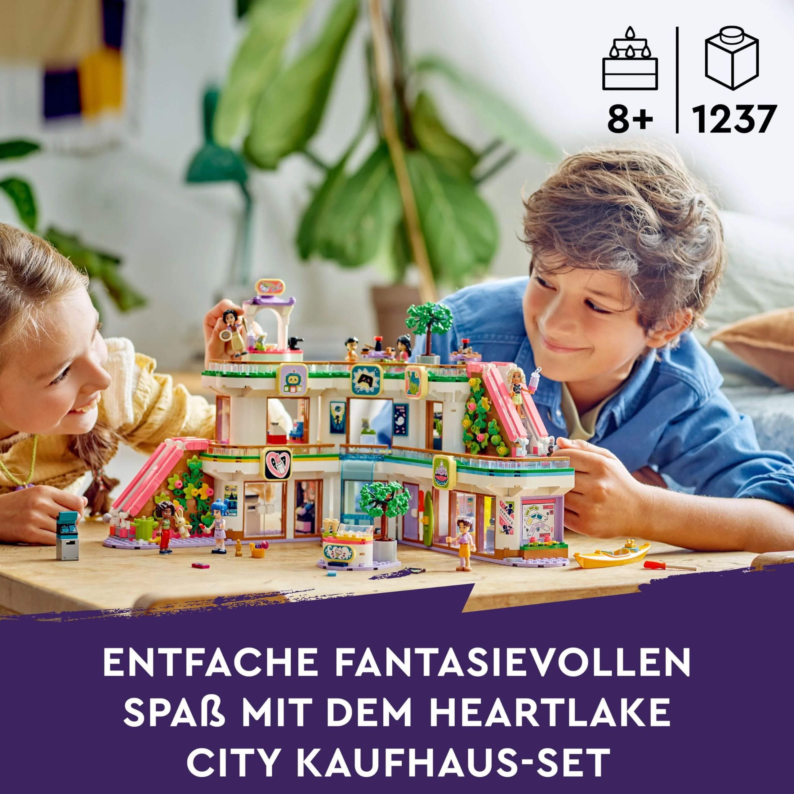 LEGO Friends Heartlake City Kaufhaus, Puppenhaus-Spielzeug für Mädchen und Jungen, Set mit Figuren, fördert die sozial-emotionale Entwicklung, Geschenk für Kinder ab 8 Jahren 42604 - Image 12