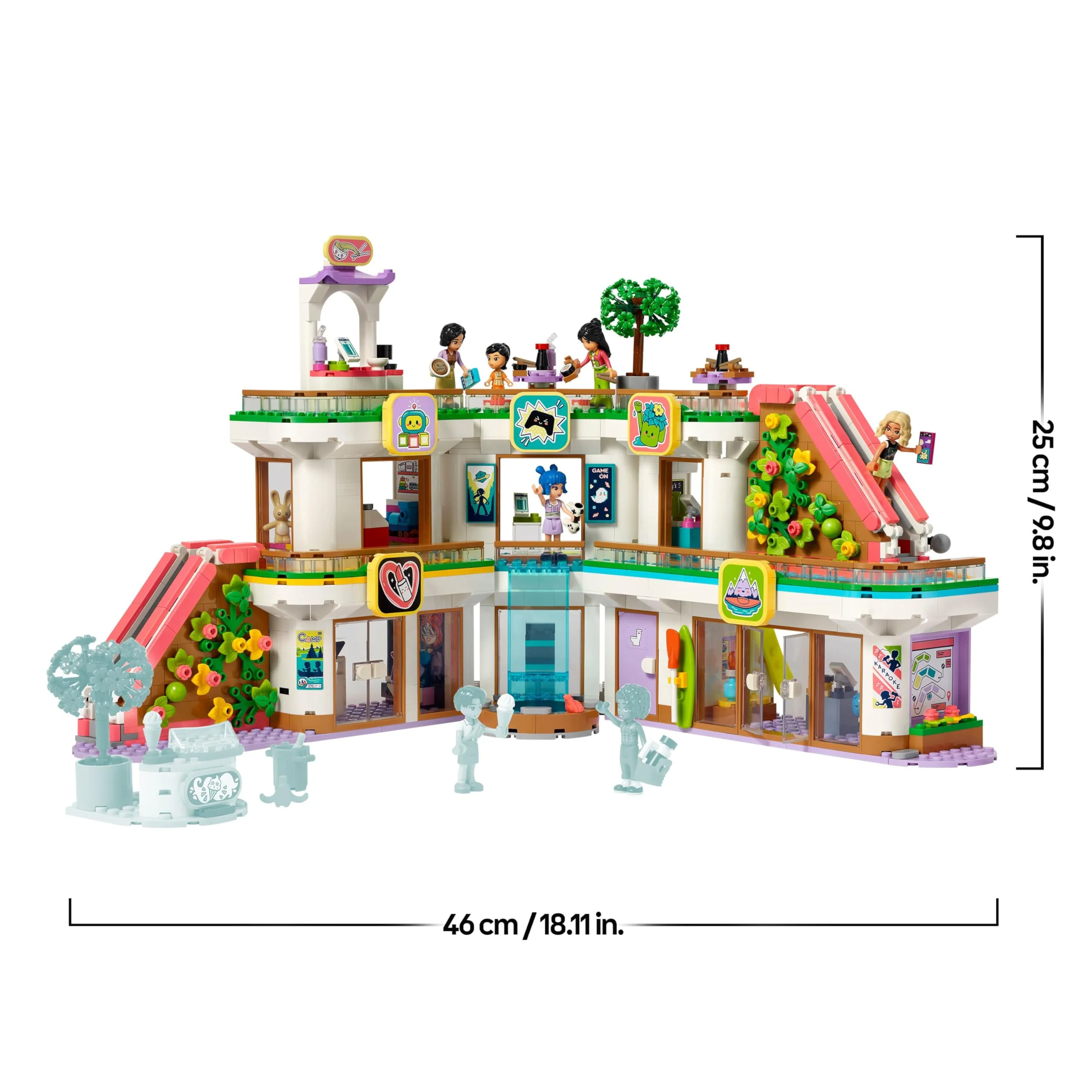 LEGO Friends Heartlake City Kaufhaus, Puppenhaus-Spielzeug für Mädchen und Jungen, Set mit Figuren, fördert die sozial-emotionale Entwicklung, Geschenk für Kinder ab 8 Jahren 42604 - Image 6