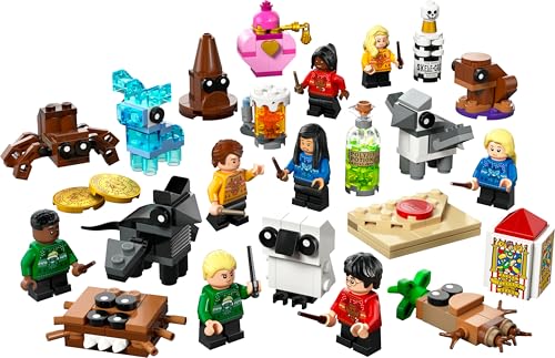 LEGO Harry Potter Adventskalender 2025 - Weihnachten Spielzeug mit 24 Überraschungen - 8 Minifiguren in festlichen Pullovern & 6 Figuren - Geschenk für Mädchen und Jungen ab 7 Jahren - 76456 - Image 3