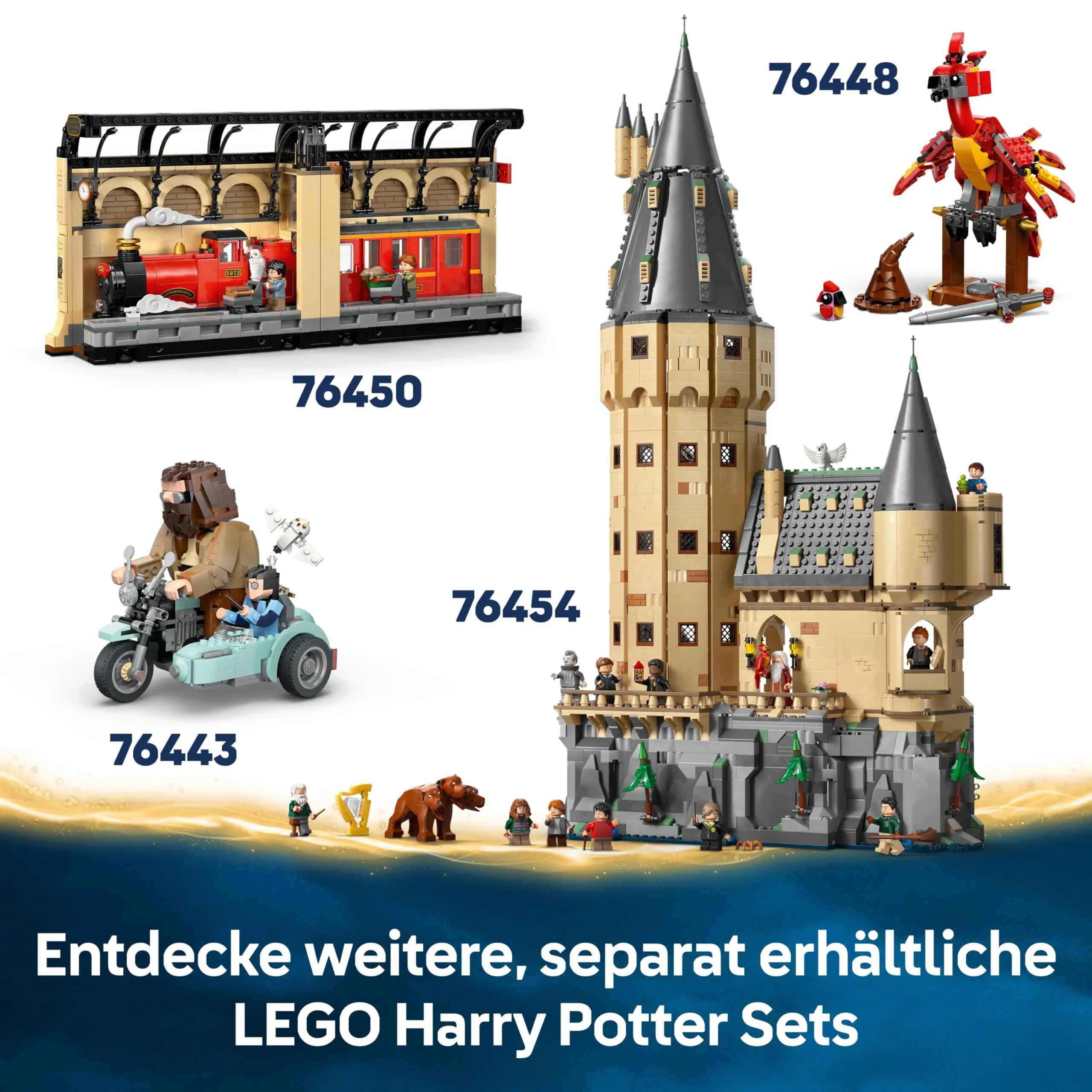 LEGO Harry Potter Beißendes Monsterbuch der Monster – Interaktives Spielzeug mit Rückziehmotor und beißendem Mund – mit Neville Longbottom Mini-Figur – Geschenk für Kinder, Harry Potter Fans – 76449 - Image 3