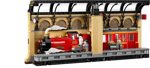 LEGO Harry Potter Buchstütze: Hogwarts Express - Set mit Spielzeug Zug, 2 Minifiguren inkl. Ron Weasley, Hedwig und Krätze - Wizarding World Geschenk für Jungen, Mädchen & Fans ab 10 Jahren - 76450 - Image 3