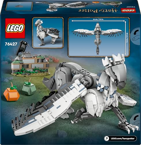 LEGO Harry Potter Hippogreif Seidenschnabel, Fabelwesen-Spielzeug zum Sammeln, kreatives Spielset für Kinder, Geschenk für Jungen, Mädchen und alle Fans 76427 - Image 2