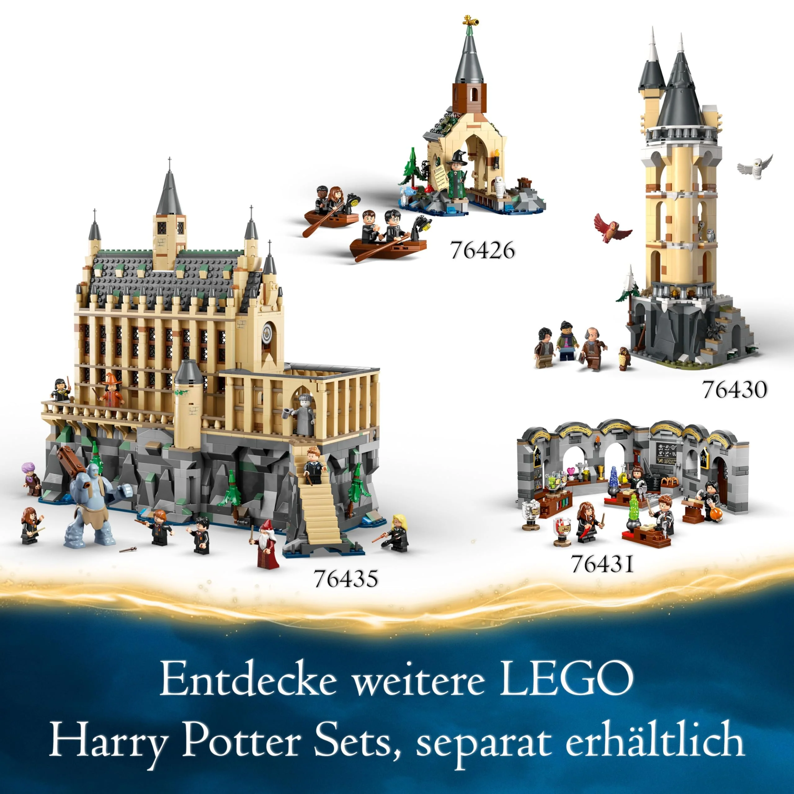 LEGO Harry Potter Hippogreif Seidenschnabel, Fabelwesen-Spielzeug zum Sammeln, kreatives Spielset für Kinder, Geschenk für Jungen, Mädchen und alle Fans 76427 - Image 7