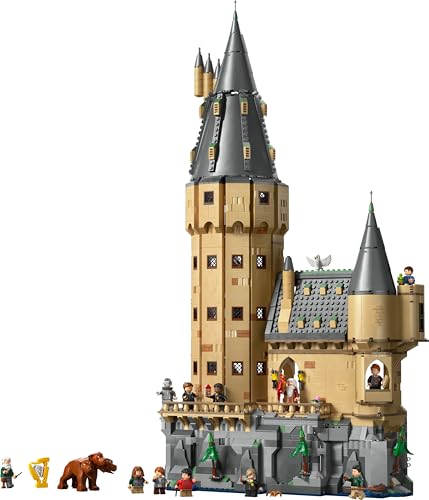 LEGO Harry Potter Schloss Hogwarts: Der Hauptturm - Spielzeug mit fliegendem Schlüssel, Zauberschachzimmer, 12 Minifiguren - Geschenk für Jungen, Mädchen & Erwachsene Fans ab 10 Jahren - 76454 - Image 3