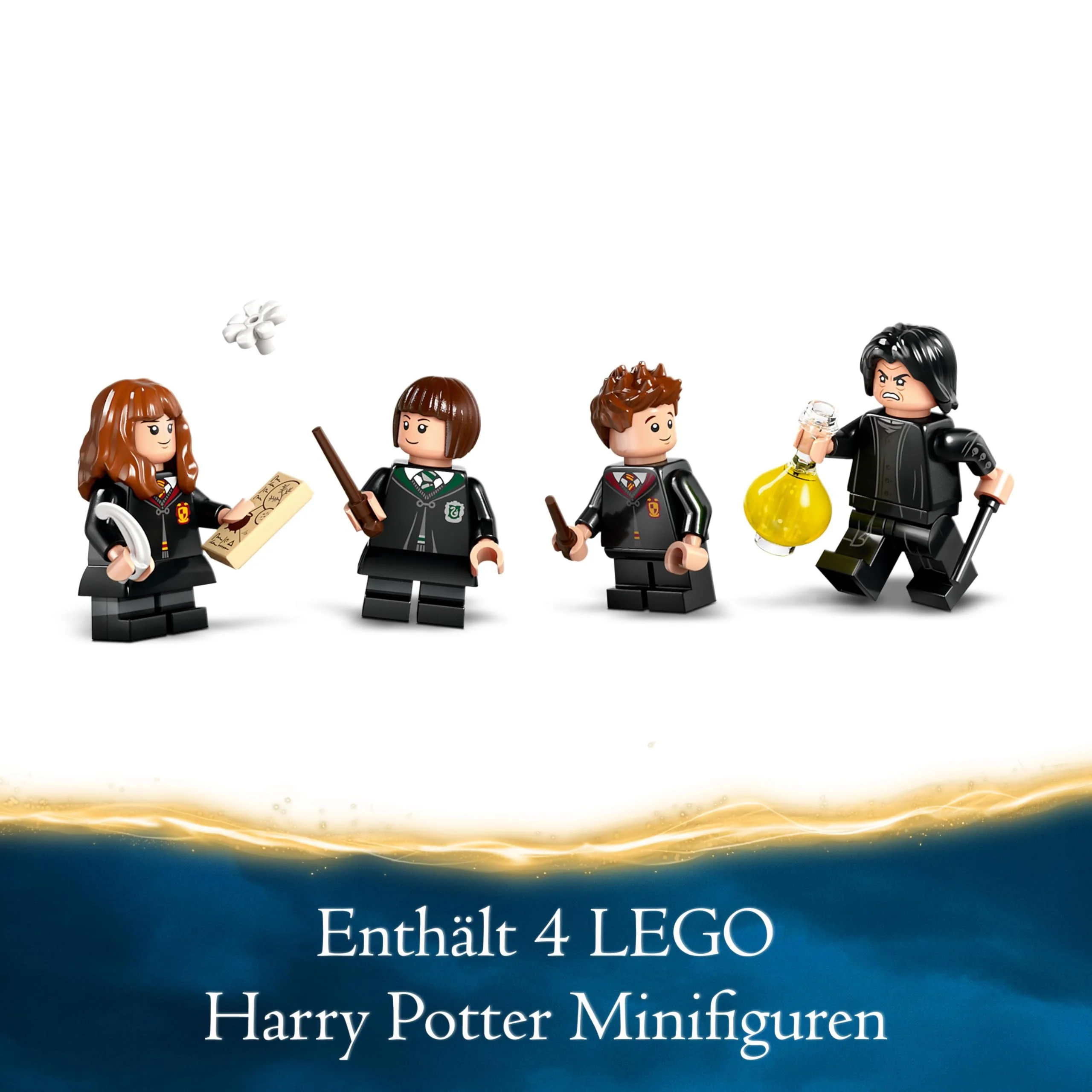 LEGO Harry Potter Schloss Hogwarts: Zaubertrankunterricht, Fantasy-Spielzeug, baubares Klassenzimmer, Geschenkidee für Jungen, Mädchen und alle Fans, mit Hermine Granger und Severus Snape 76431 - Image 8