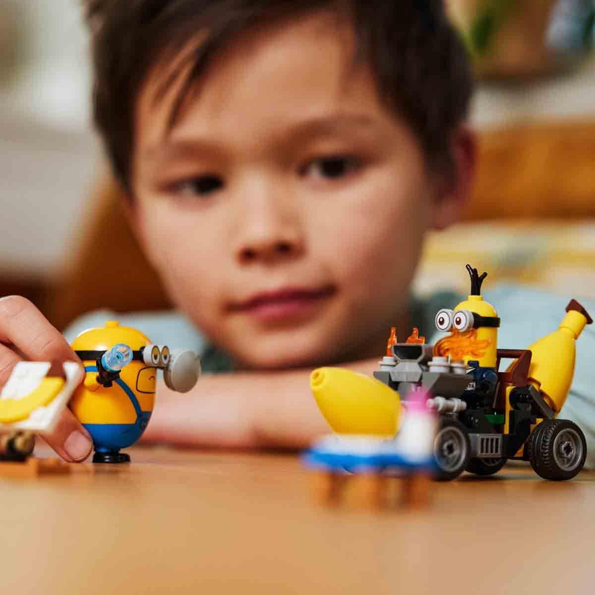 LEGO Ich – Einfach unverbesserlich 4 Minions und das Bananen Auto, Spielset zu Ich – Einfach unverbesserlich 4, Kinderspielzeug, kreatives Minions-Geschenk für Jungen und Mädchen ab 6 Jahren 75580 - Image 13