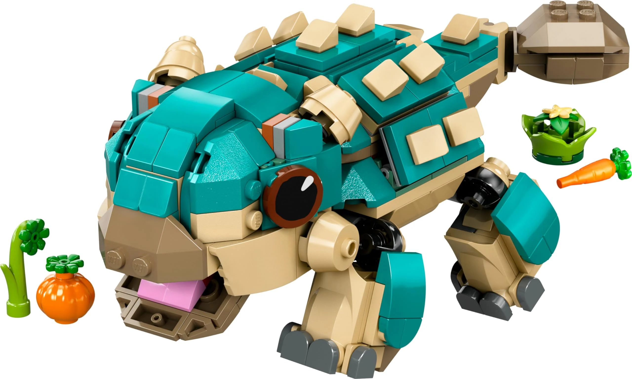 LEGO Jurassic World Baby Bumpy: Ankylosaurus, baubarer Spielzeug-Dinosaurier für Fans von Jurassic World: Neue Abenteuer, Geschenk für Jungen und Mädchen ab 7 Jahren 76962 - Image 4